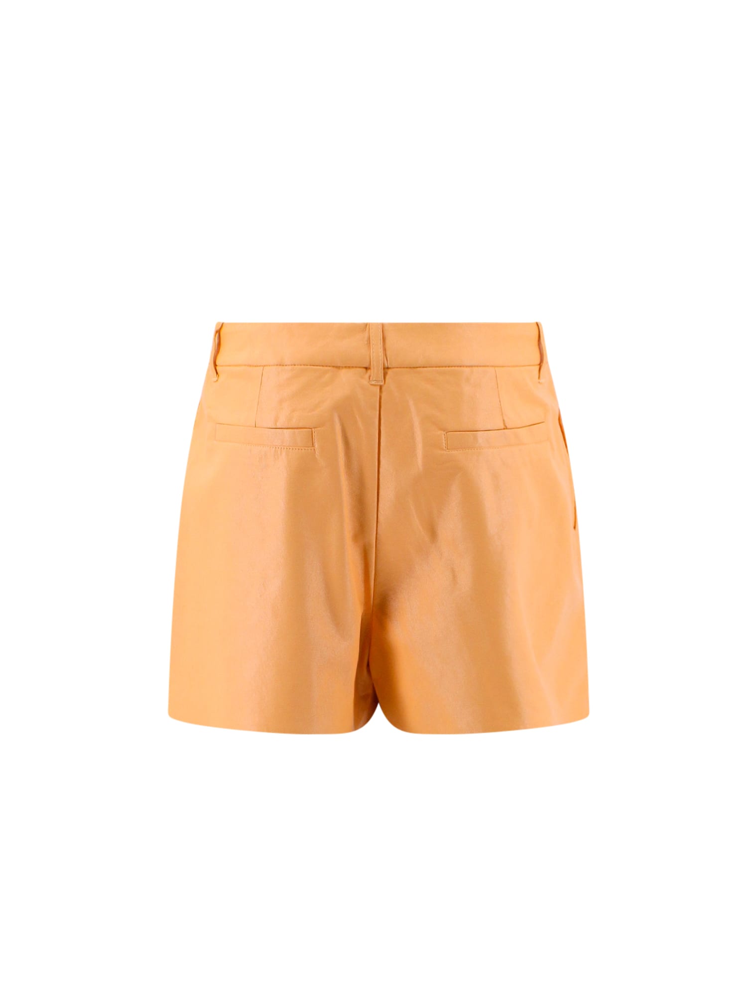 Shop Stand Studio Kirsty Shorts In Orange