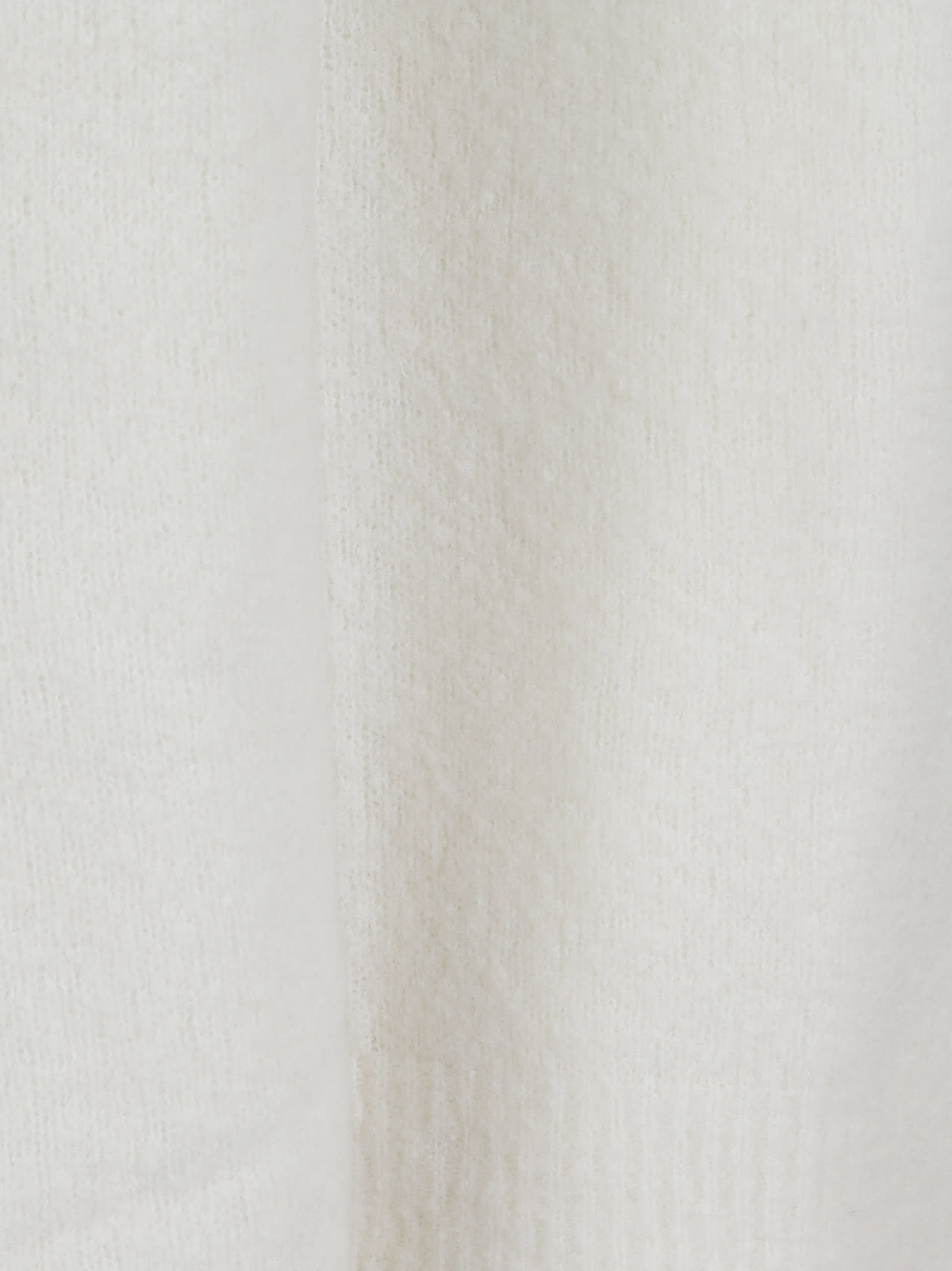 Ballantyne R Neck Pullover In White