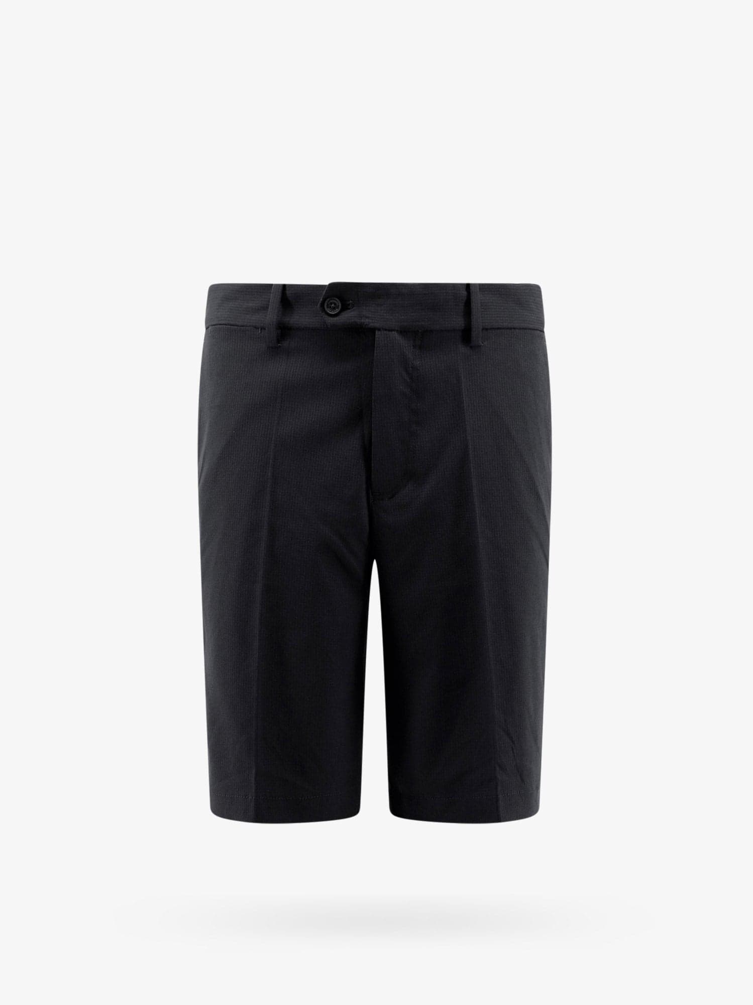 Shop J. Lindeberg Technical Fabric Bermuda Shorts In Black