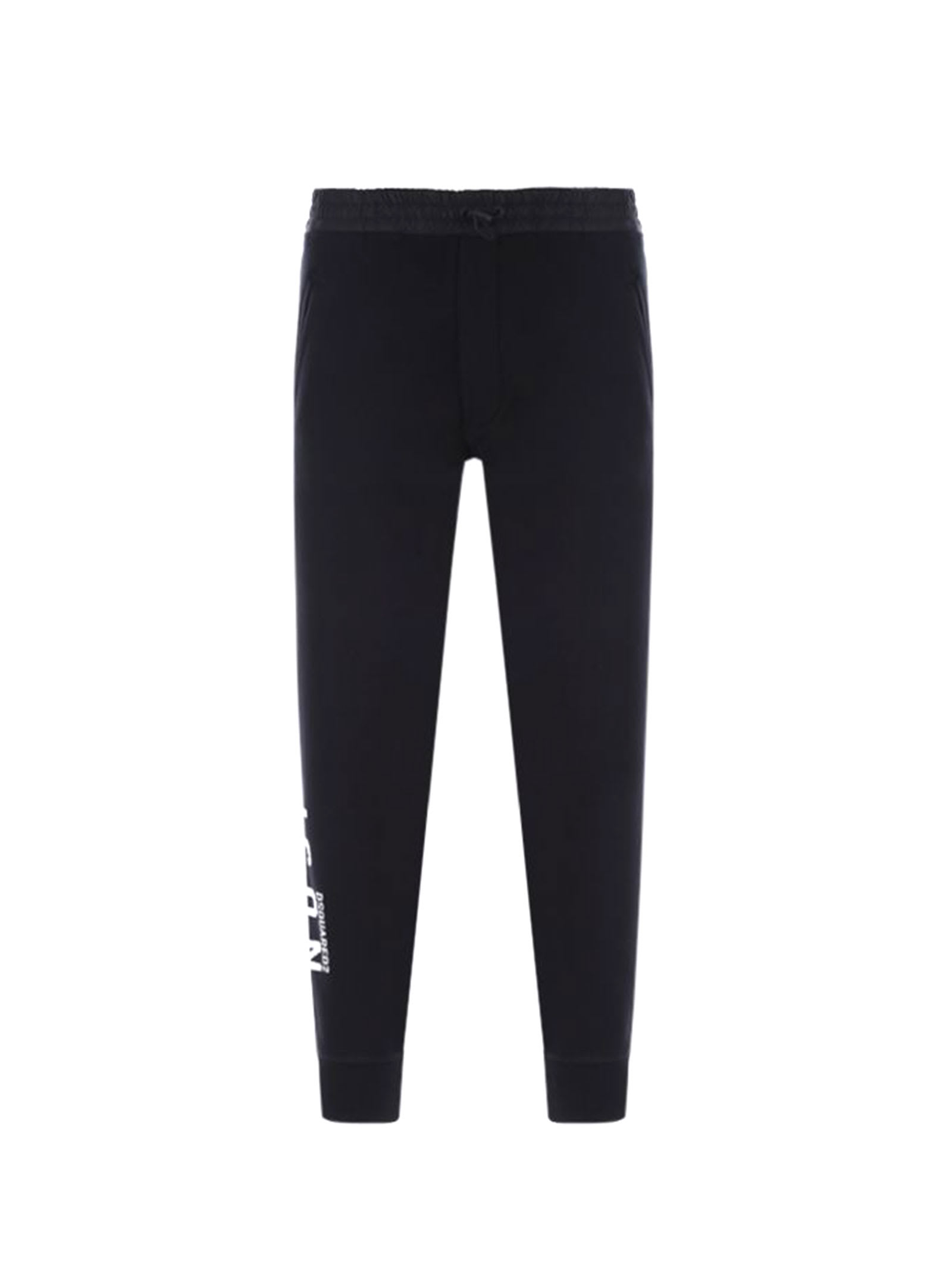 Dsquared2 Trousers With Contrast Logo
