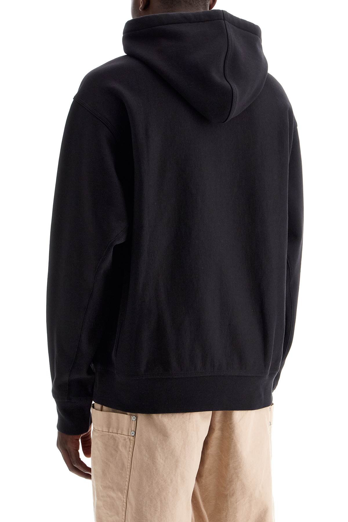 Shop Carhartt American Script Hoodie In Black (black)