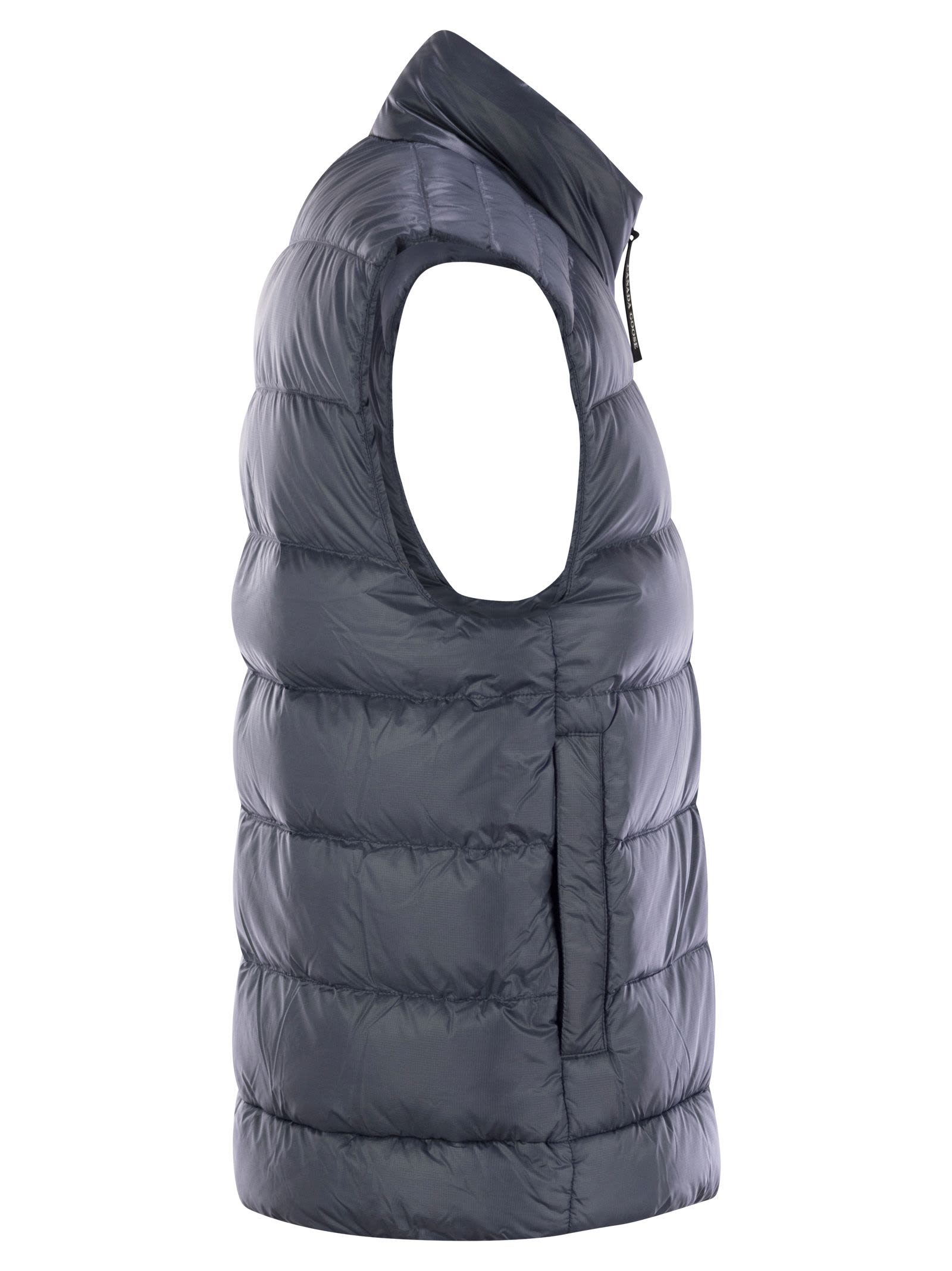 Shop Canada Goose Crofton - Sleeveless Down Jacket In Avio