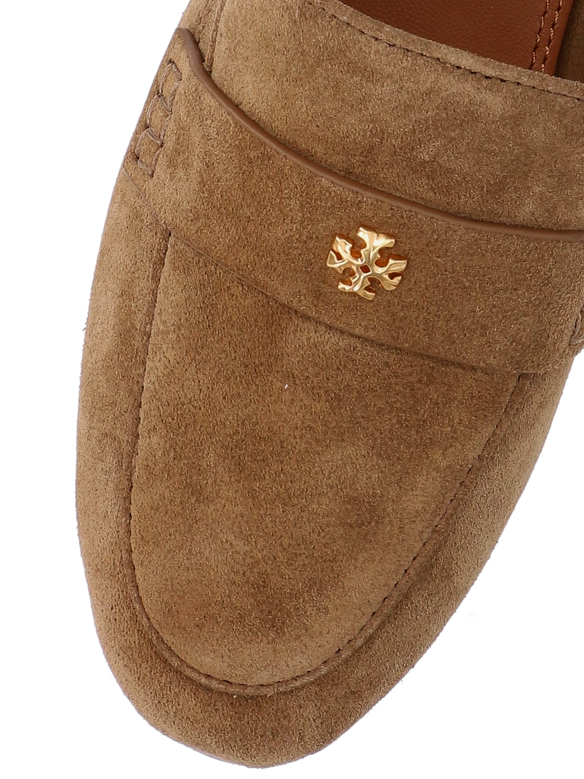 Shop Tory Burch Ballet Flats Loafers In Brown