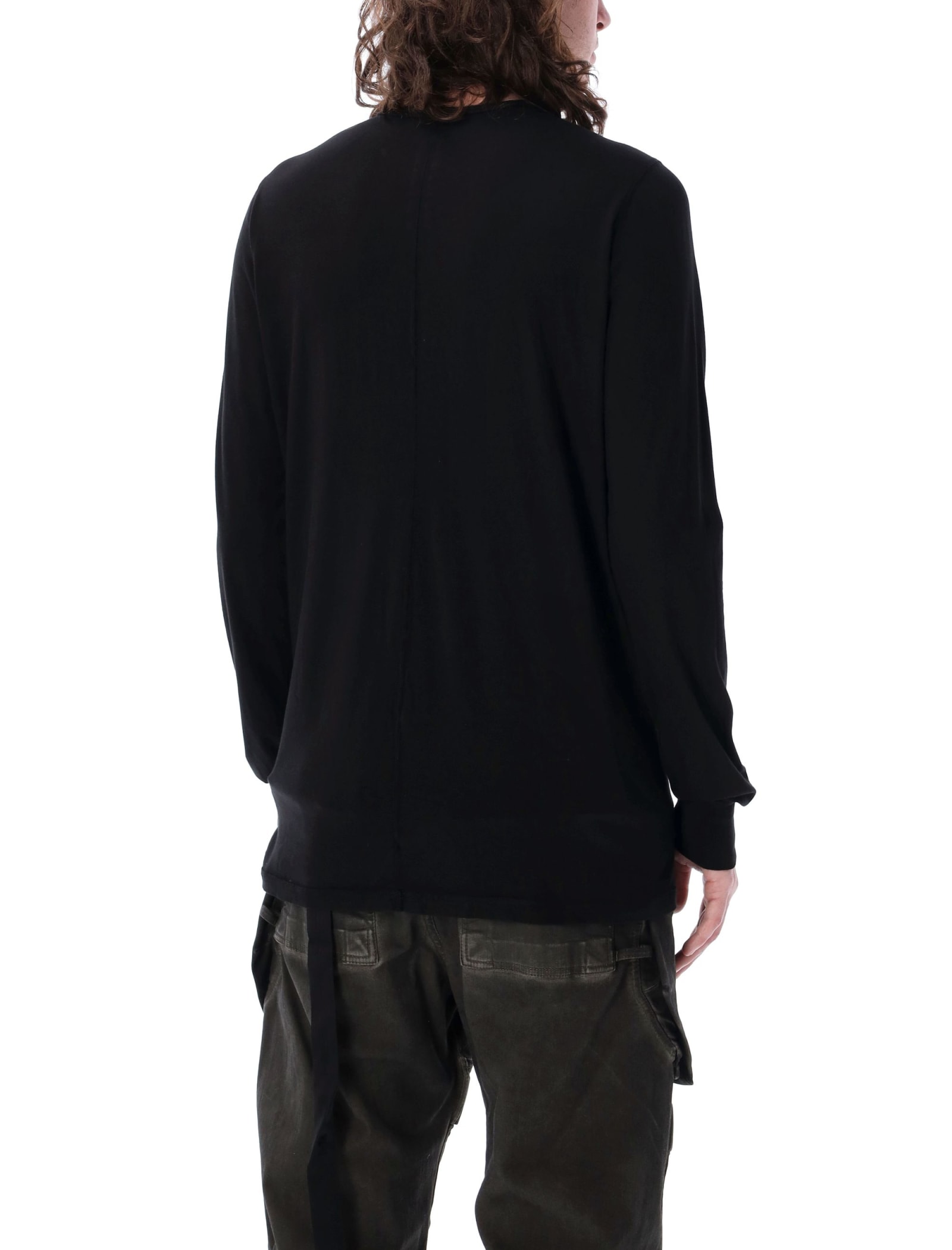 Shop Drkshdw Ls Level T T-shirt In Black