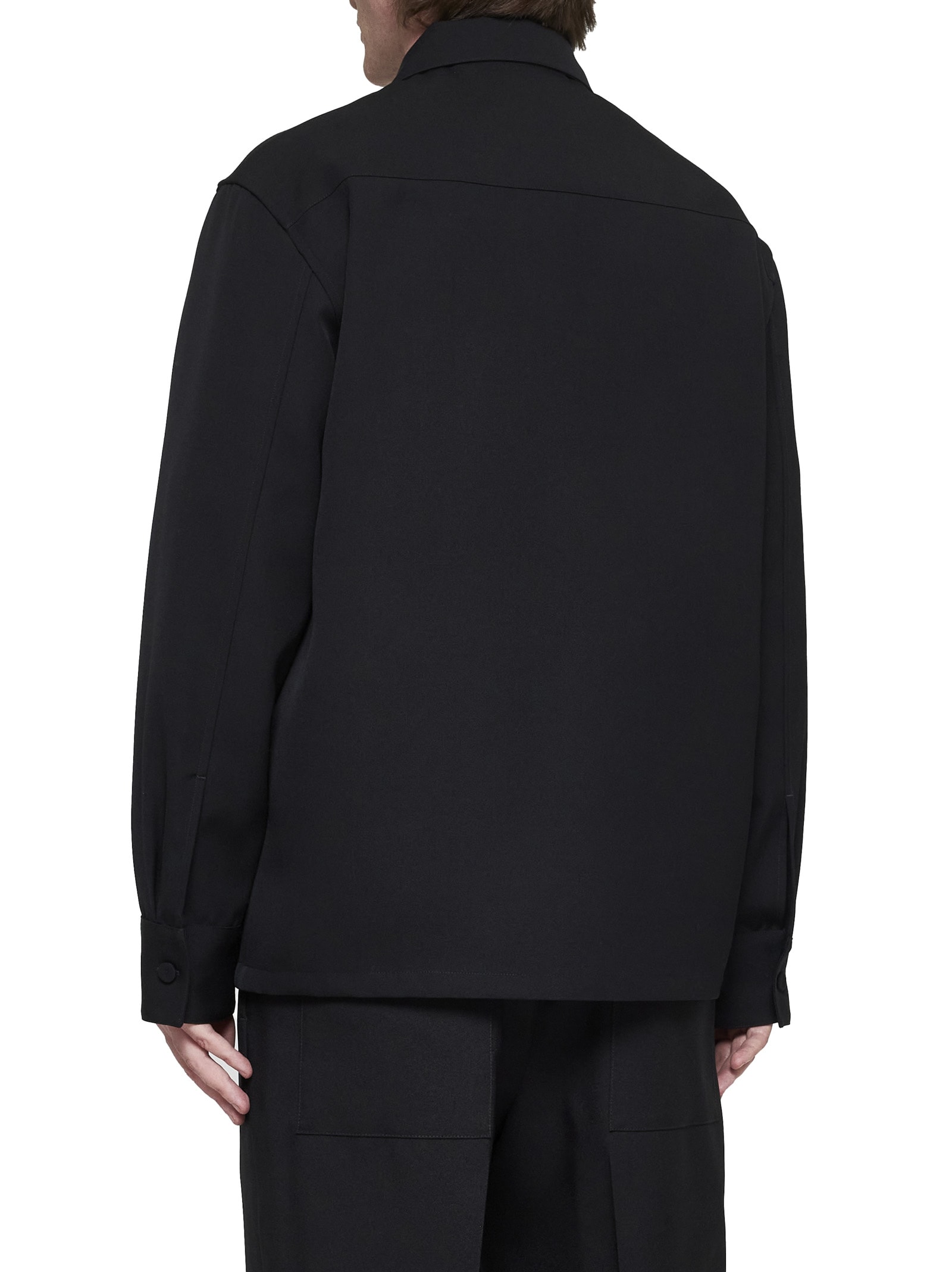 Shop Jil Sander Shirt In Black