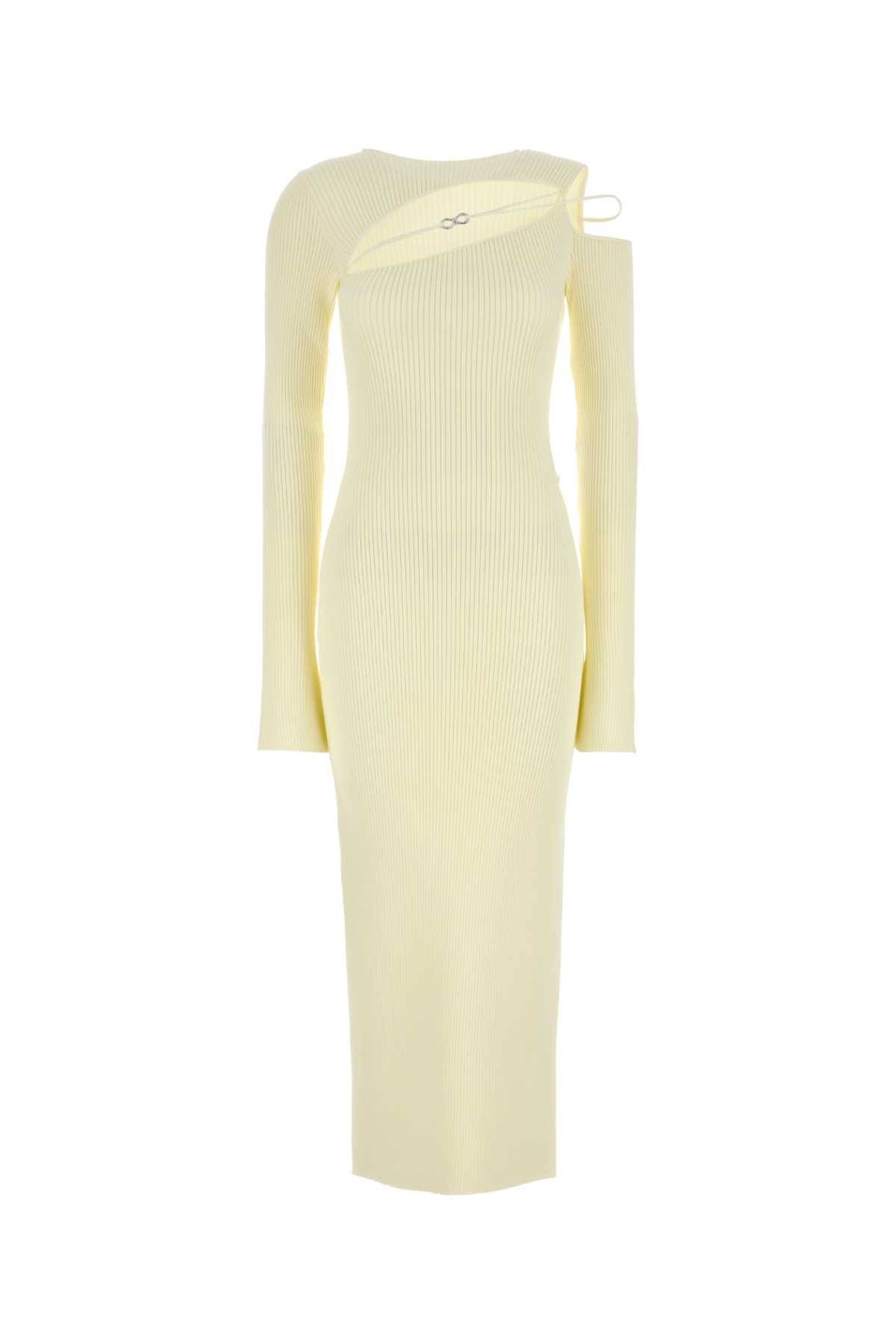 Ivory Viscose Blend Dress