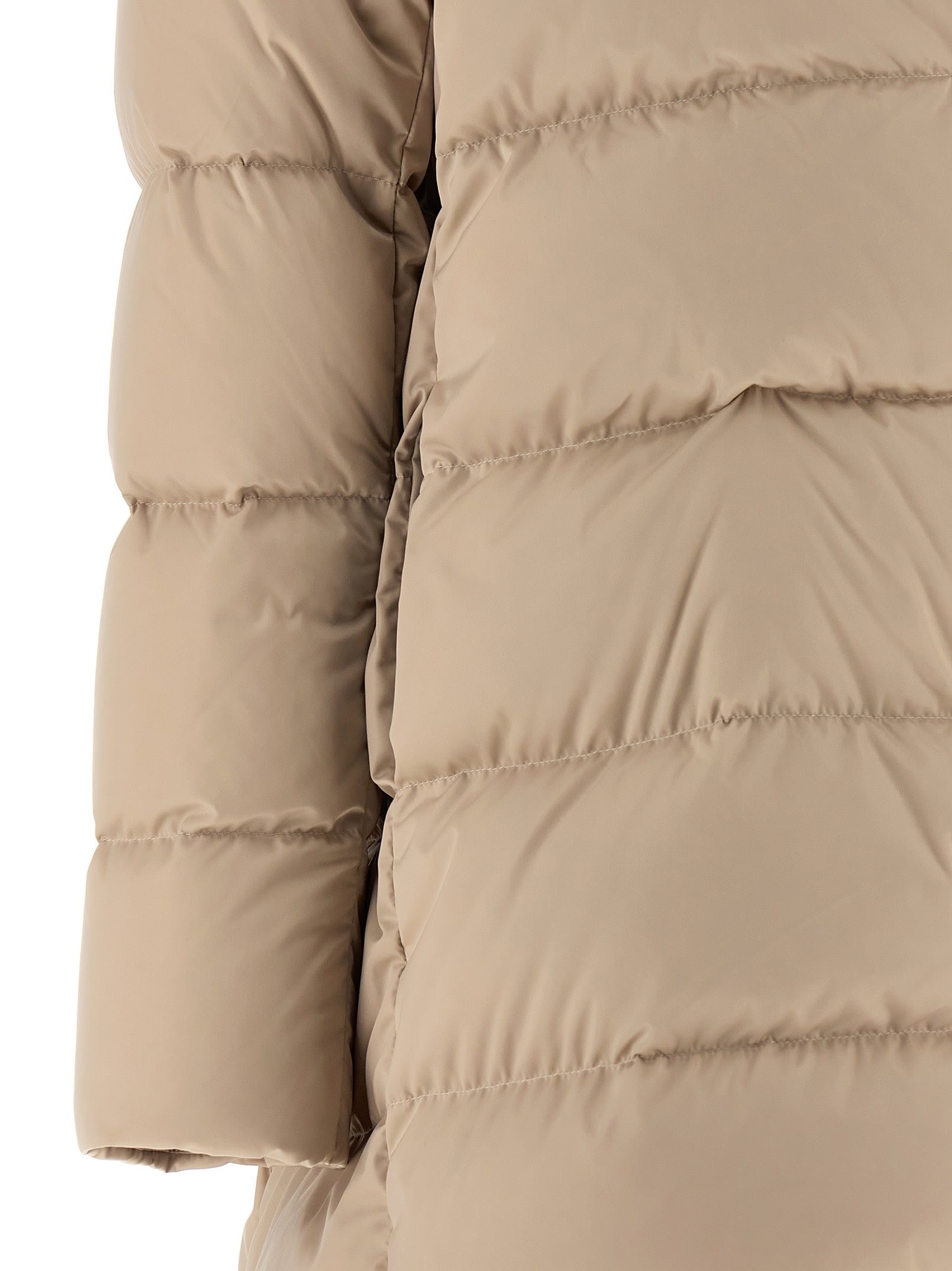 Herno A-shape Resort Down Jacket In Neutral