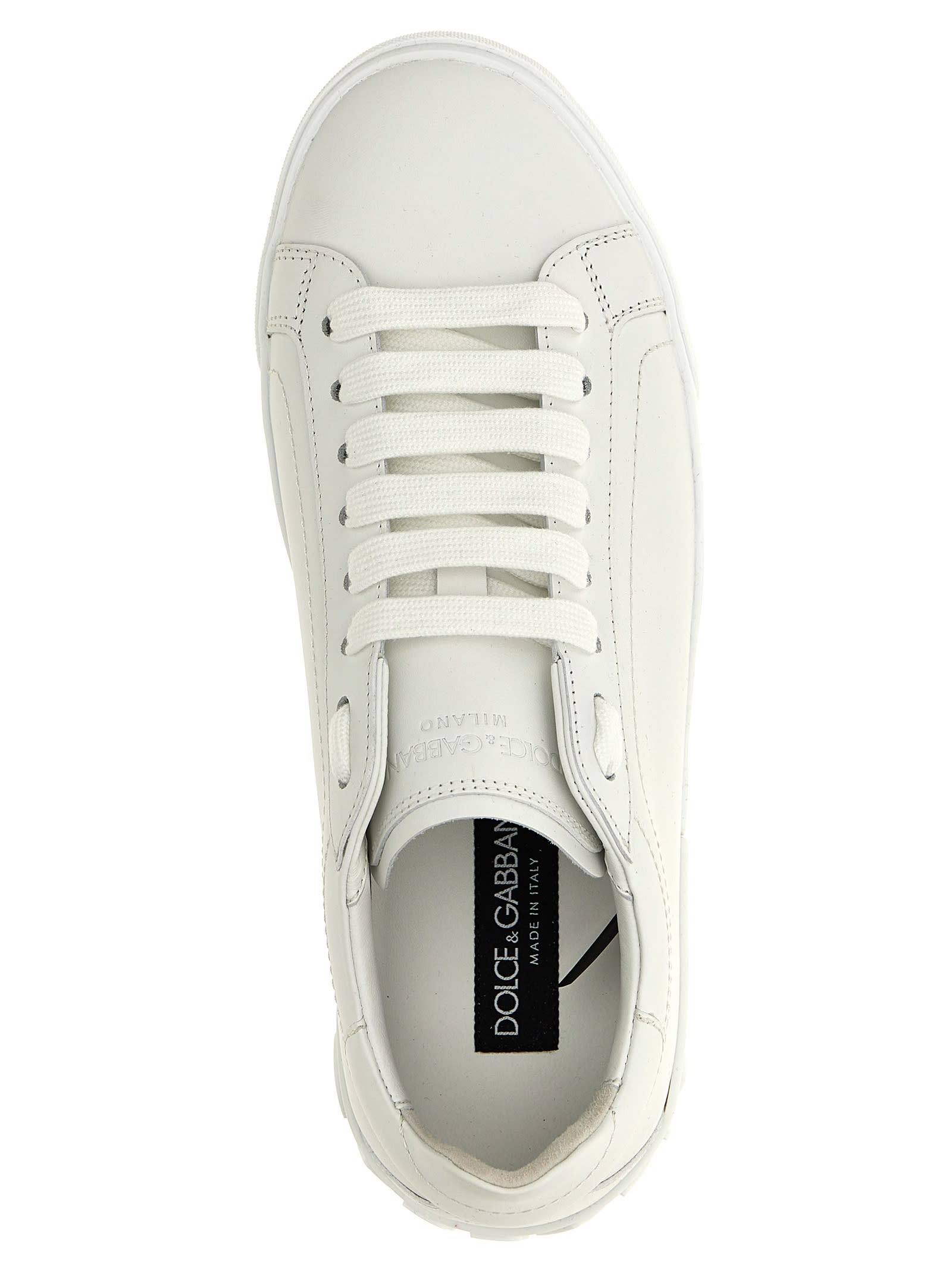 Shop Dolce & Gabbana Portofino Vintage Sneakers