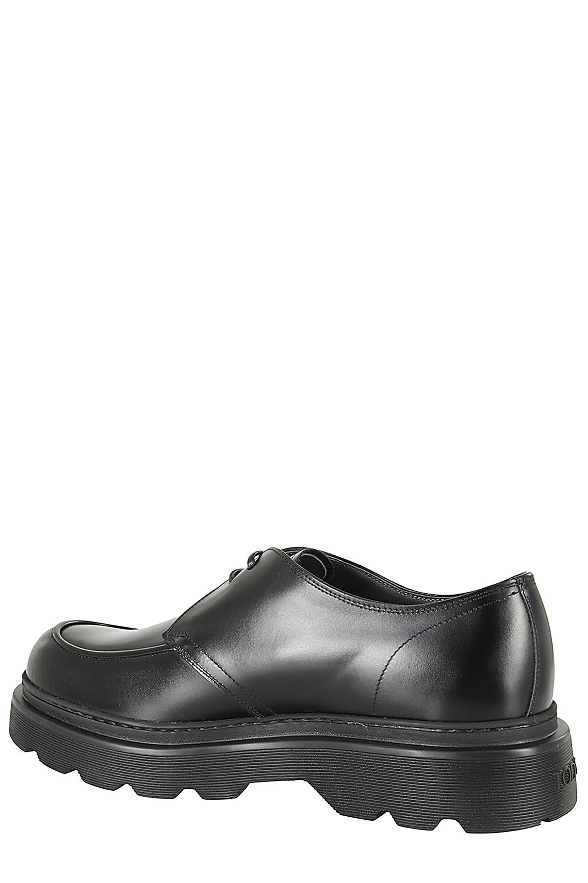 Shop Tod's Allacciata Carrarmato 24l In Nero