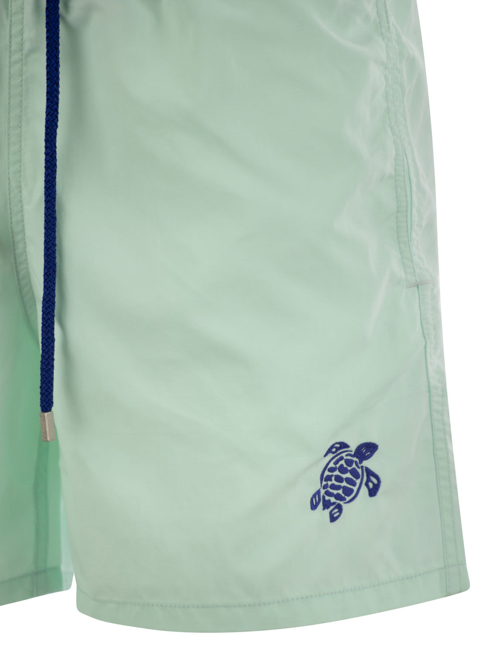 Vilebrequin Moka Beach Shorts With Contrasting Color