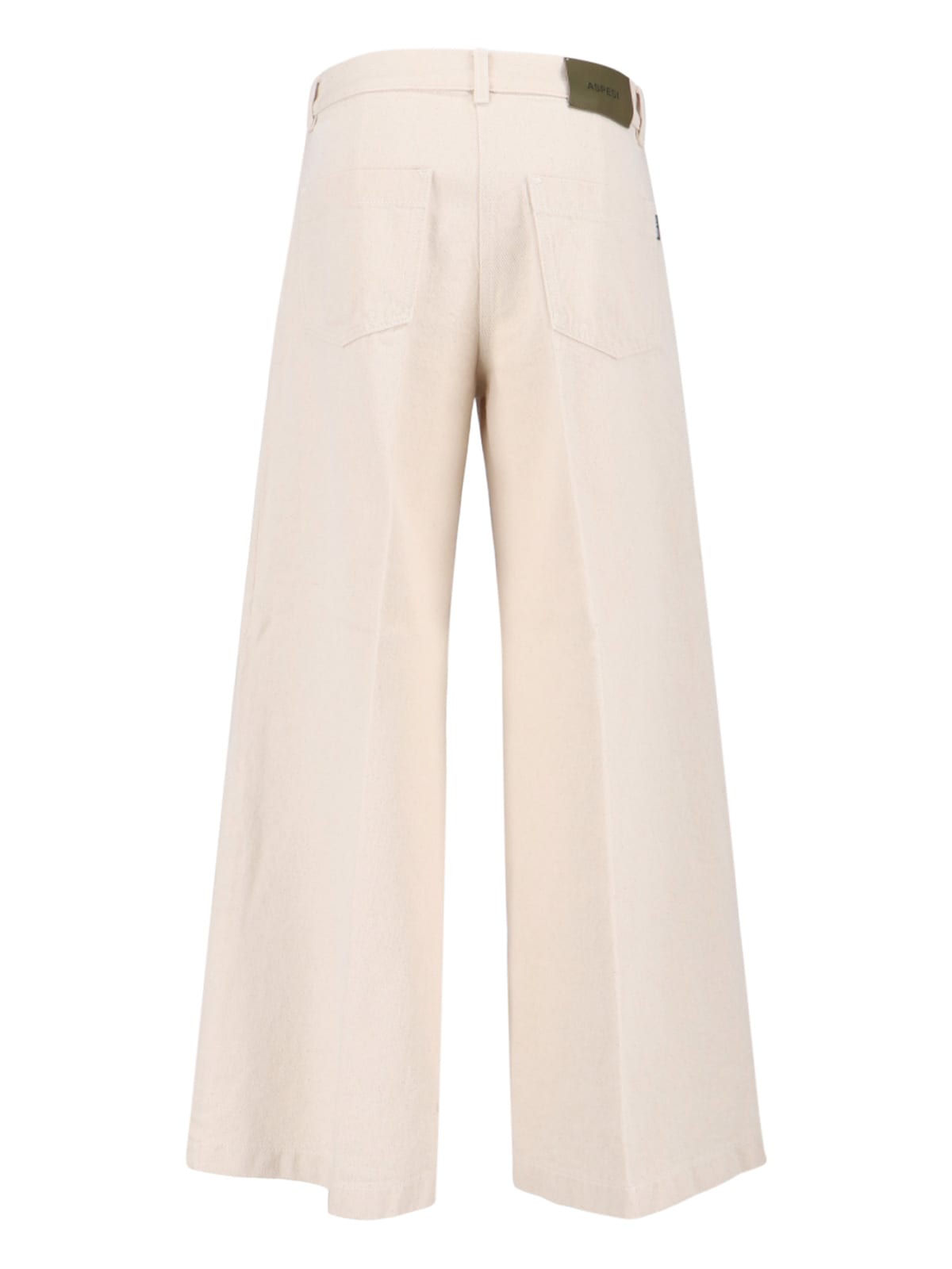 Aspesi Wide Jeans In Neutral
