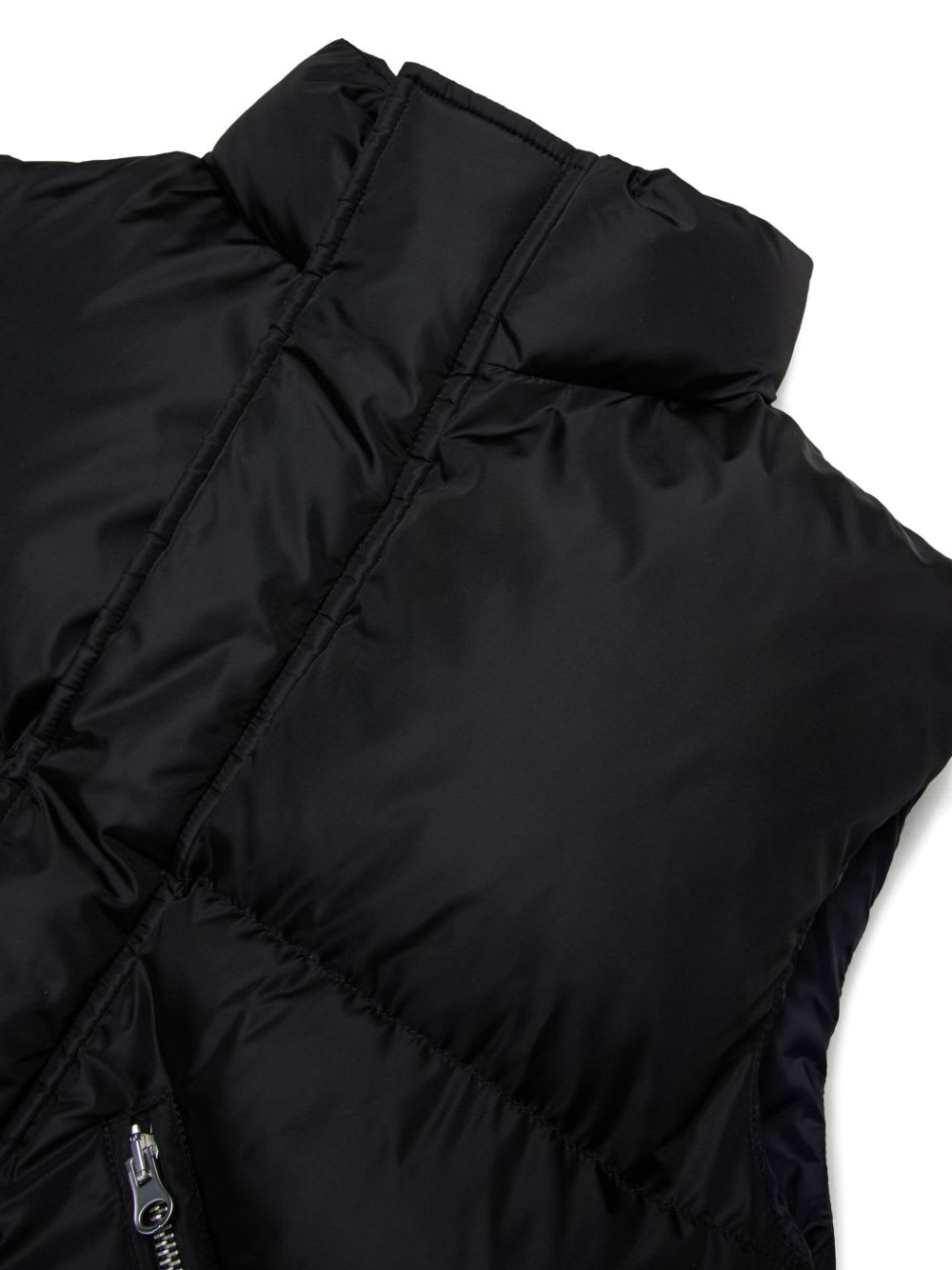 Mm6 Maison Margiela Kids Gilet With Numerical Graphics In Blue