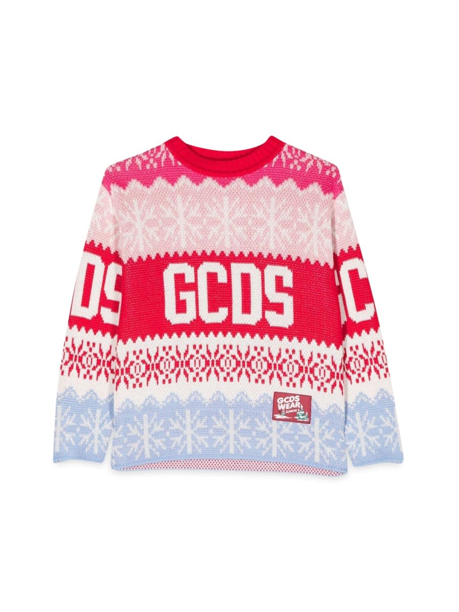 Gcds Mini Kids' Girocoll In Red