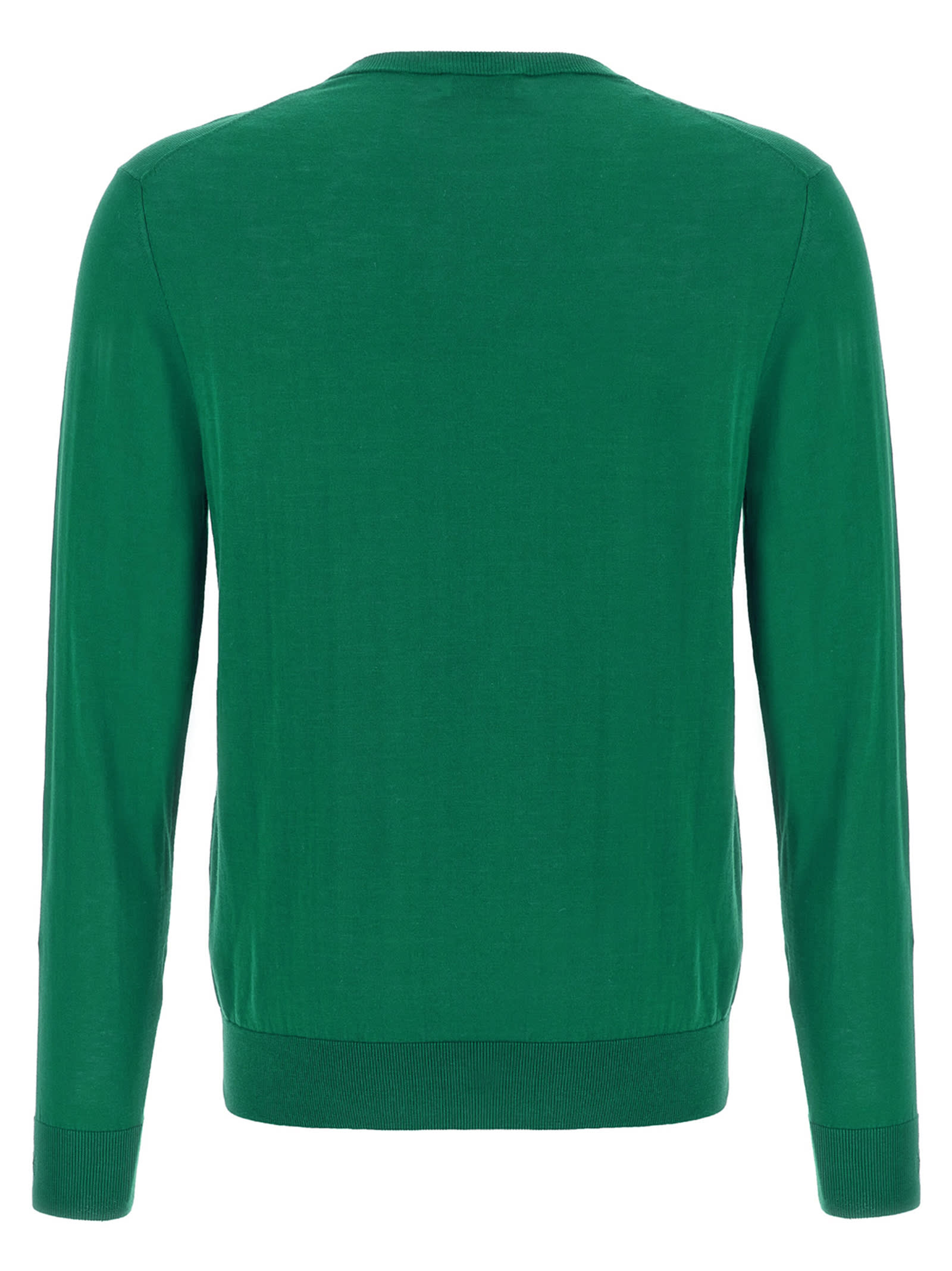 Ballantyne R Neck Sweaters And Cardigans In Green