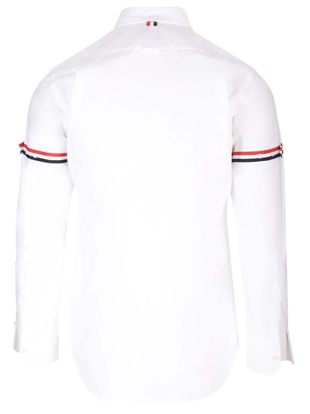 Shop Thom Browne Oxford Shirt In White