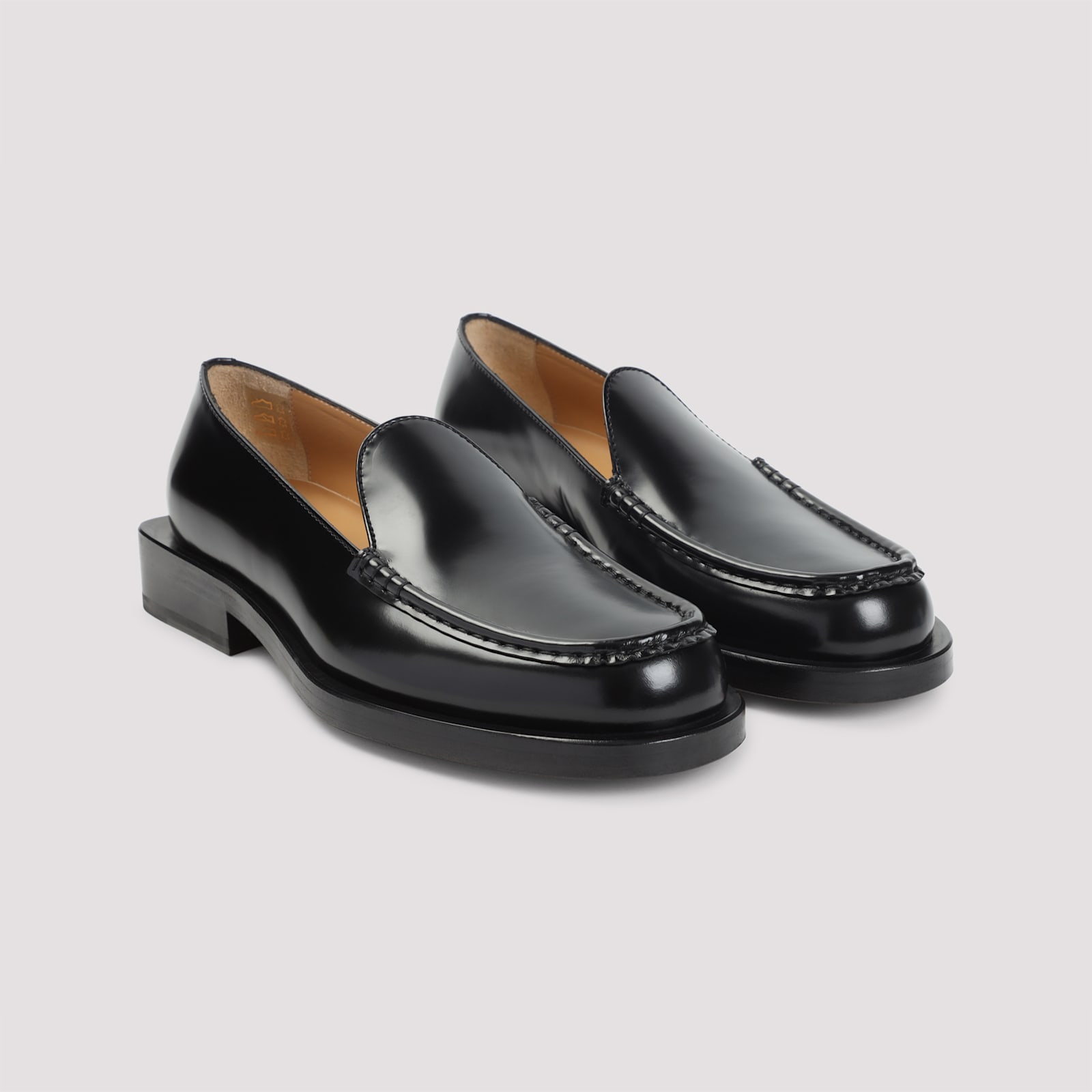 Jacquemus The Loafers Block Heal Shoes In Black