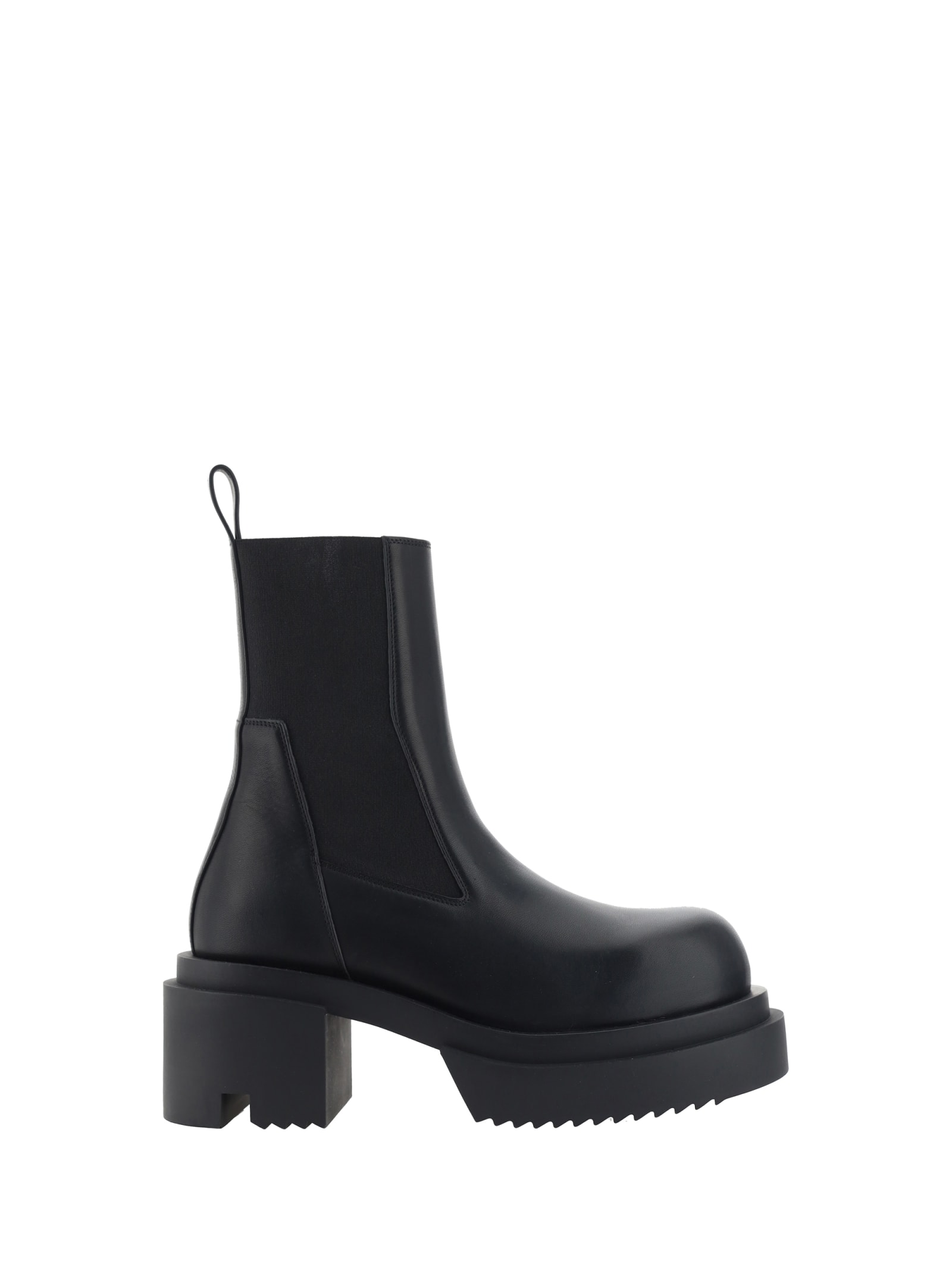 Shop Rick Owens Beatle Bogun Boots In Black