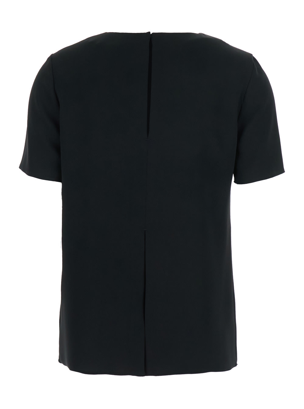P.a.r.o.s.h Short-sleeved Blouse In Black