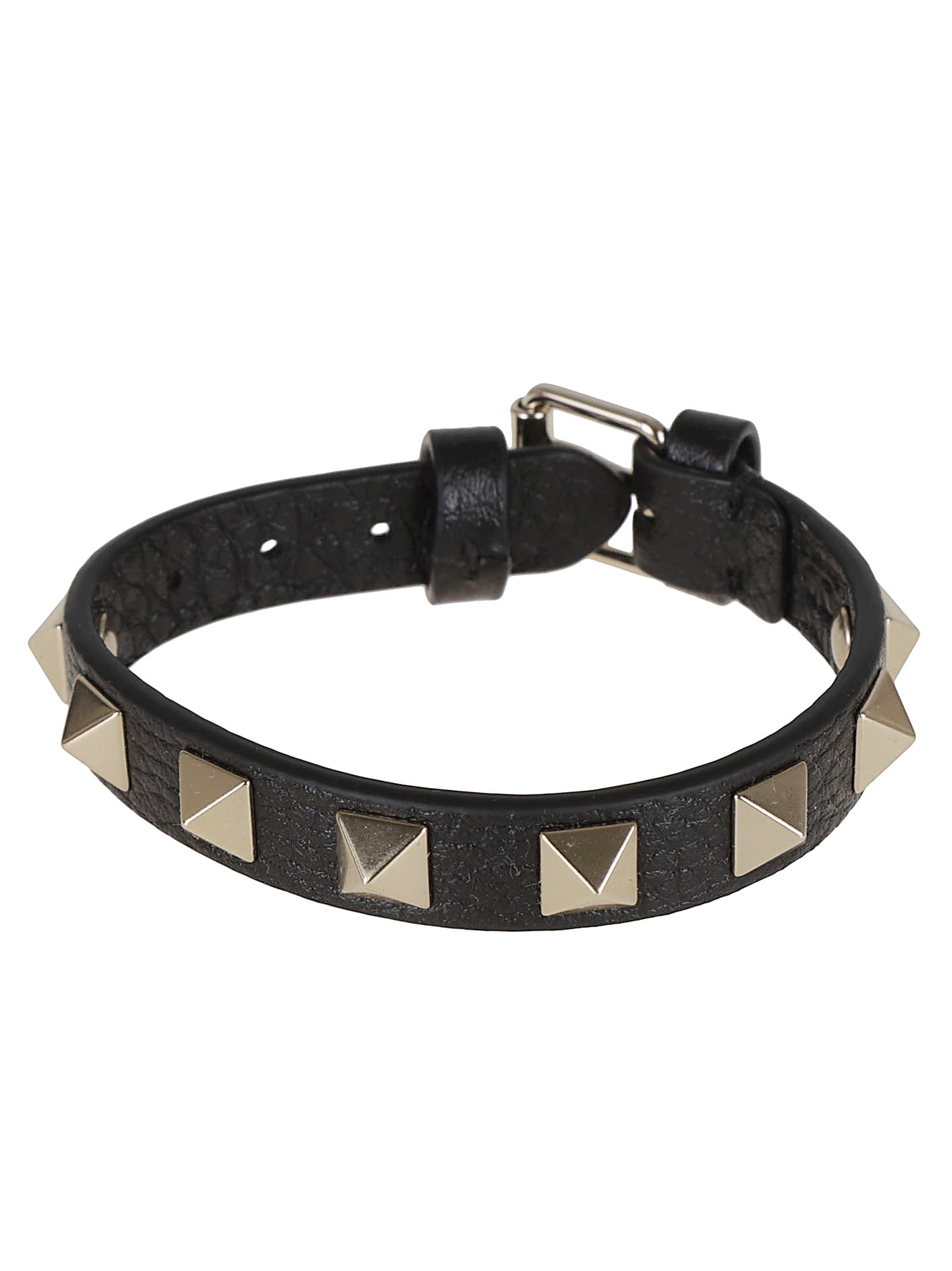 Valentino Stud-embellished Bracelet In Gold