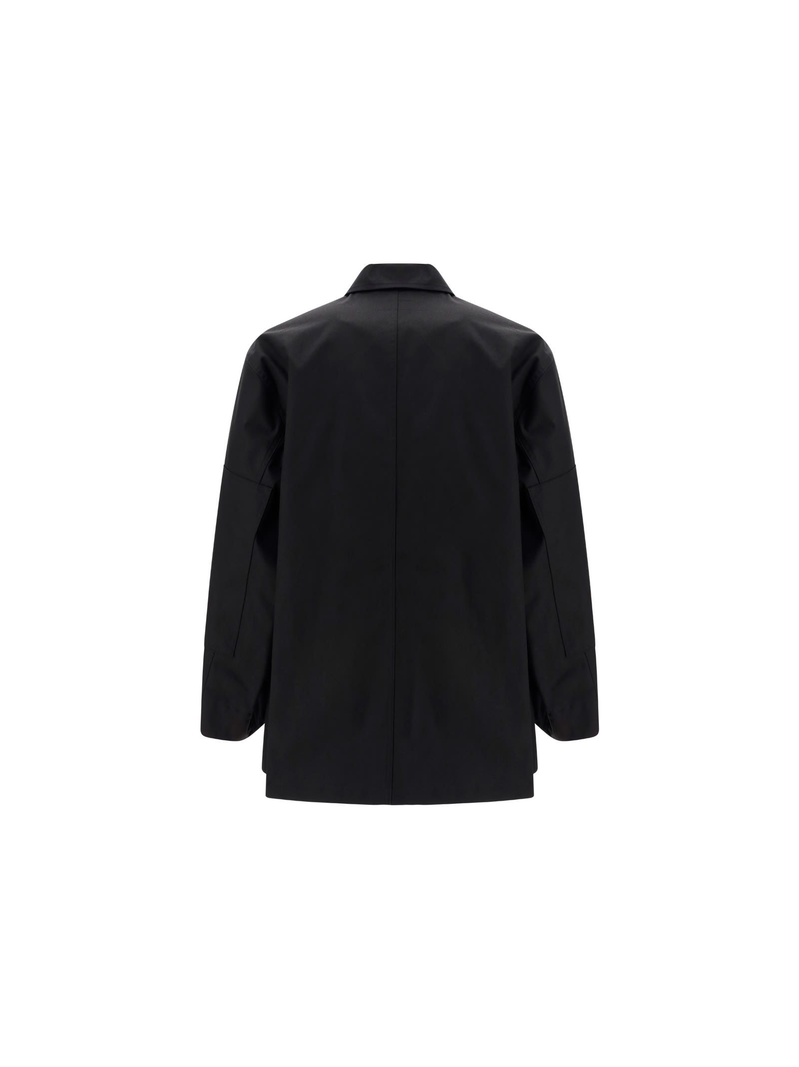 Shop Balenciaga Cargo Jacket In Black
