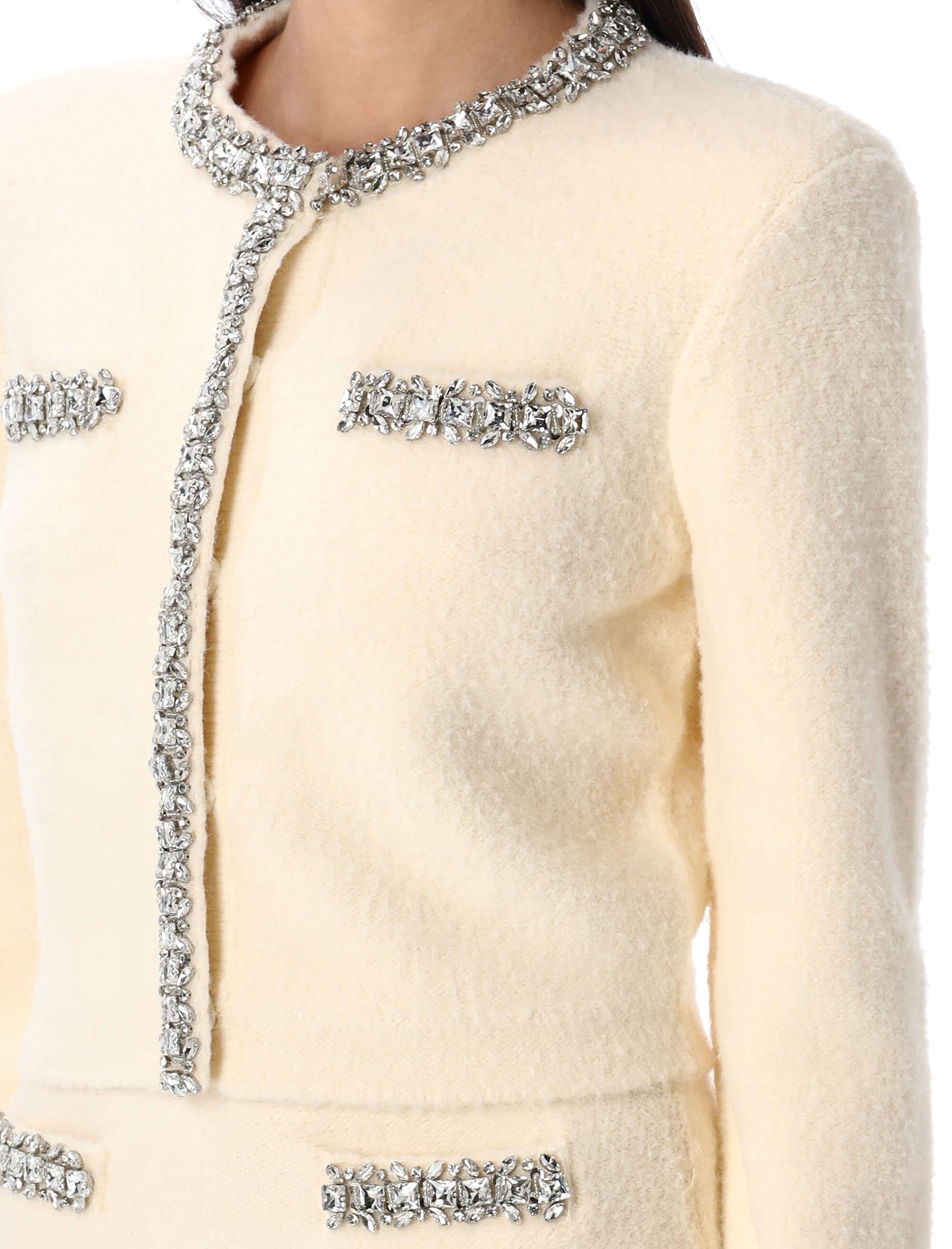 SELF-PORTRAIT SOFT KNIT CARDIGAN 