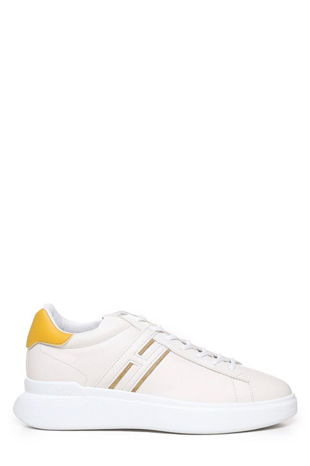 Shop Hogan H580 Side H Patch Sneakers In White