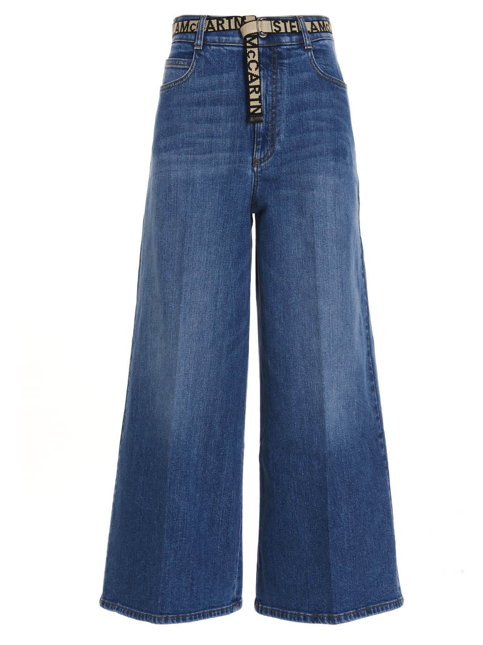 Stella McCartney Logo Belt Jeans