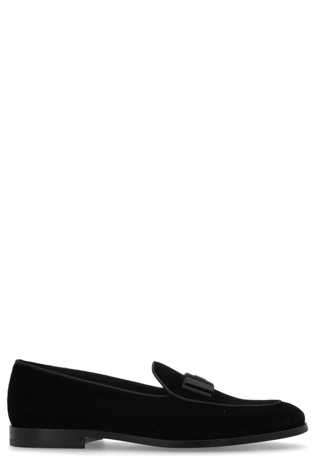 Dg Logo Plaque Loafers