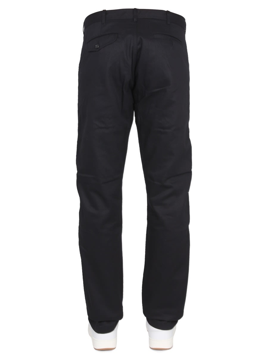 Shop Comme Des Garçons Shirt Cotton Pants In Black