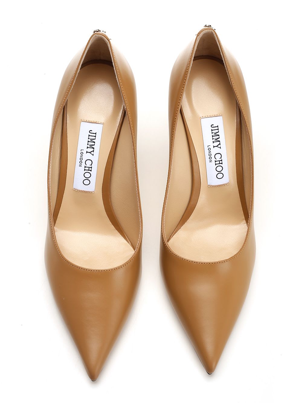 Shop Jimmy Choo Love 85 In Beige