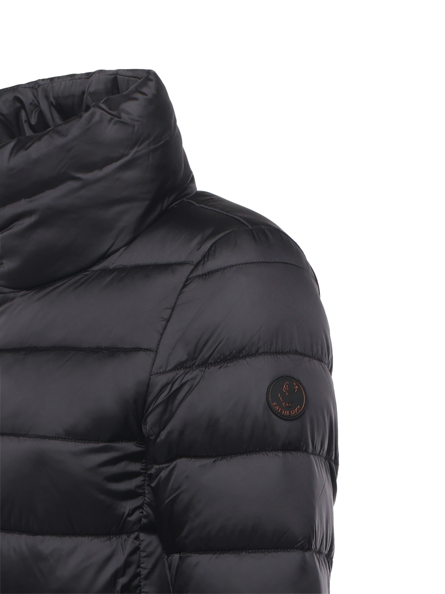 Save The Duck Elsie Nylon Down Jacket In Black