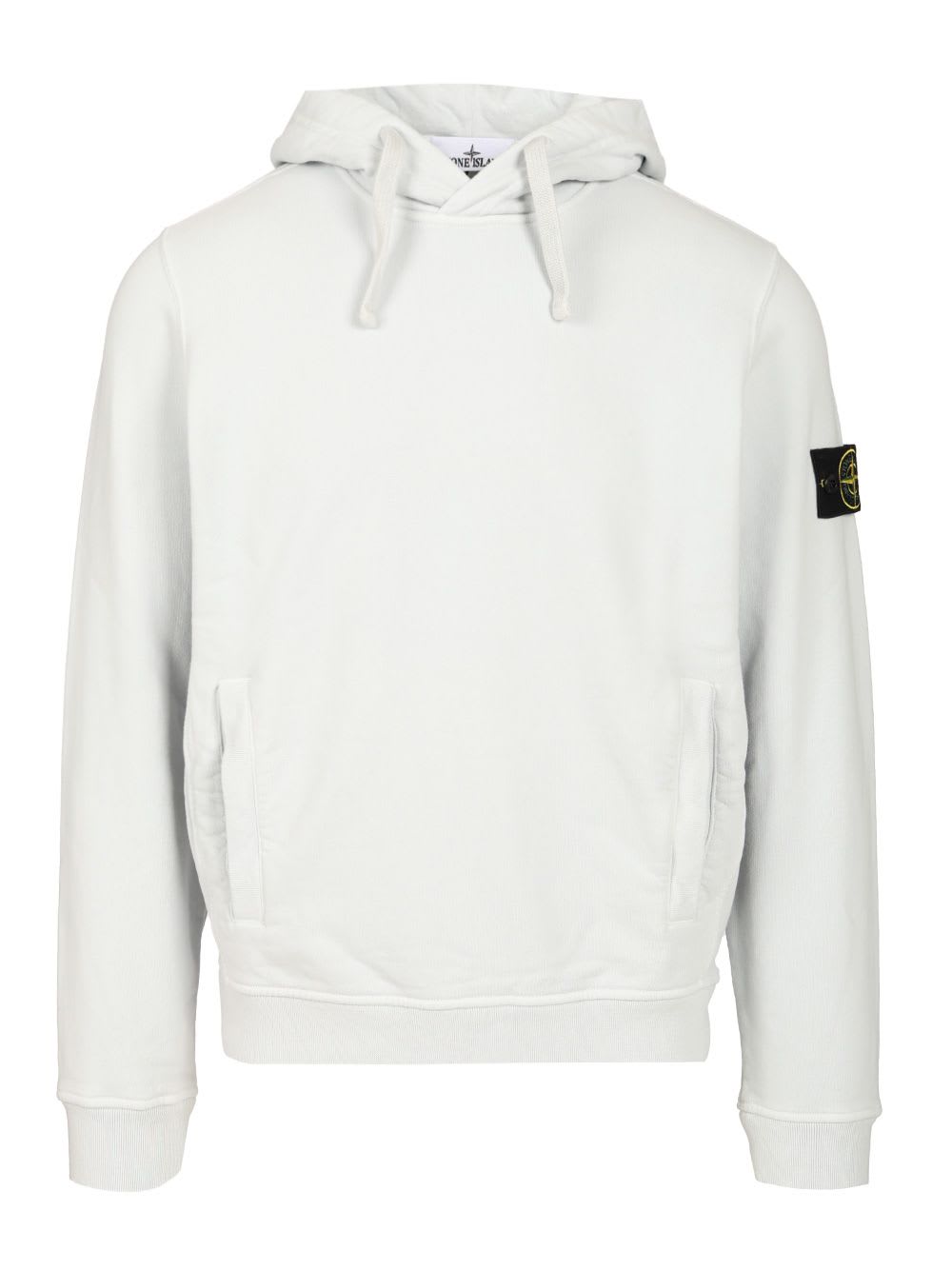 Stone Island Organic Cotton Hoodie In Multi
