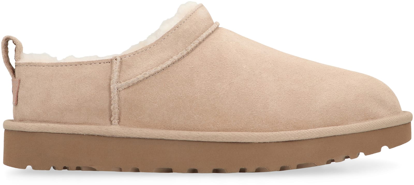Ugg Beige Slip-on Boots With Sheepskin Lining In Multi