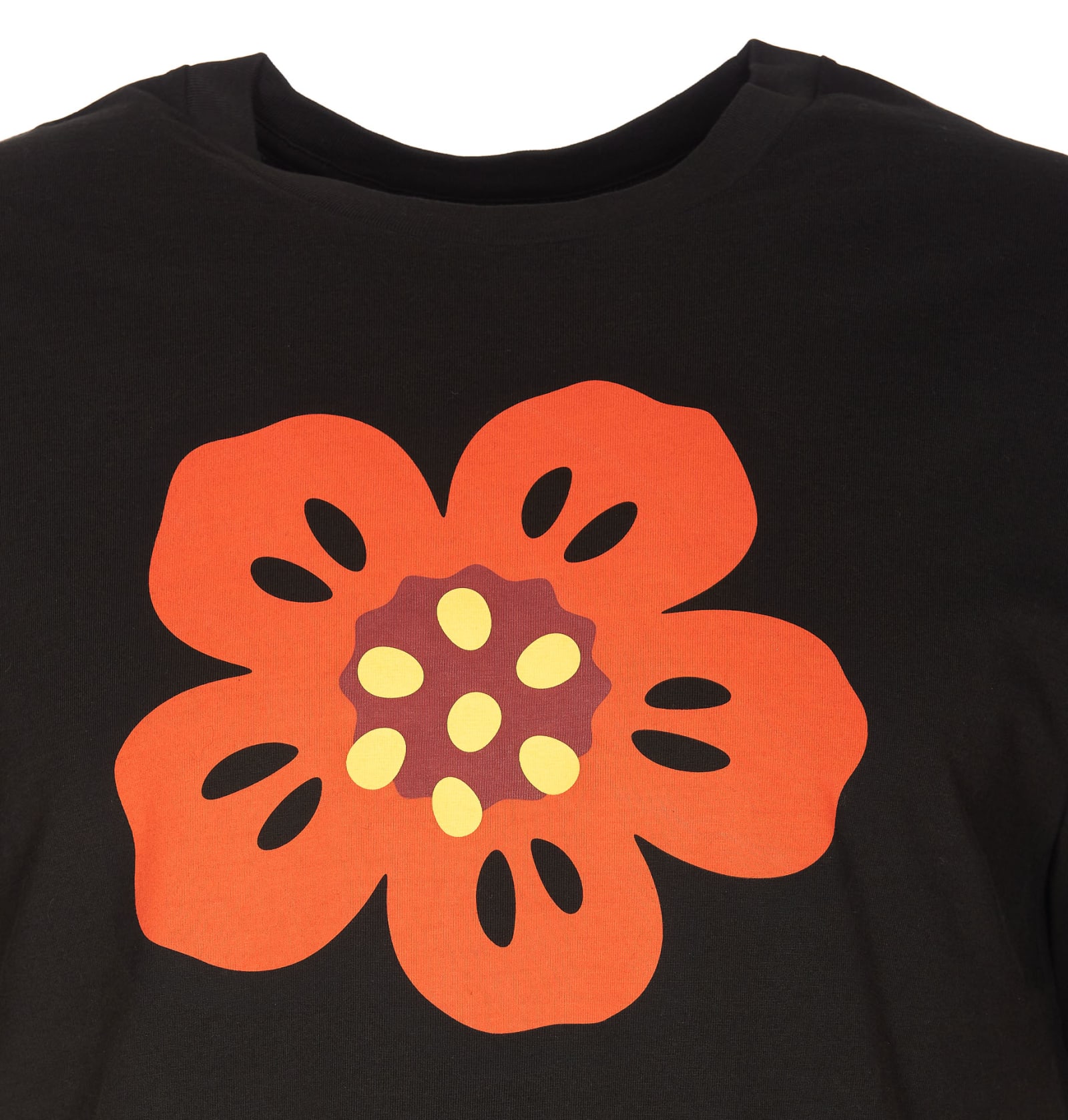 Shop Kenzo Boke Flower T-shirt  In Black