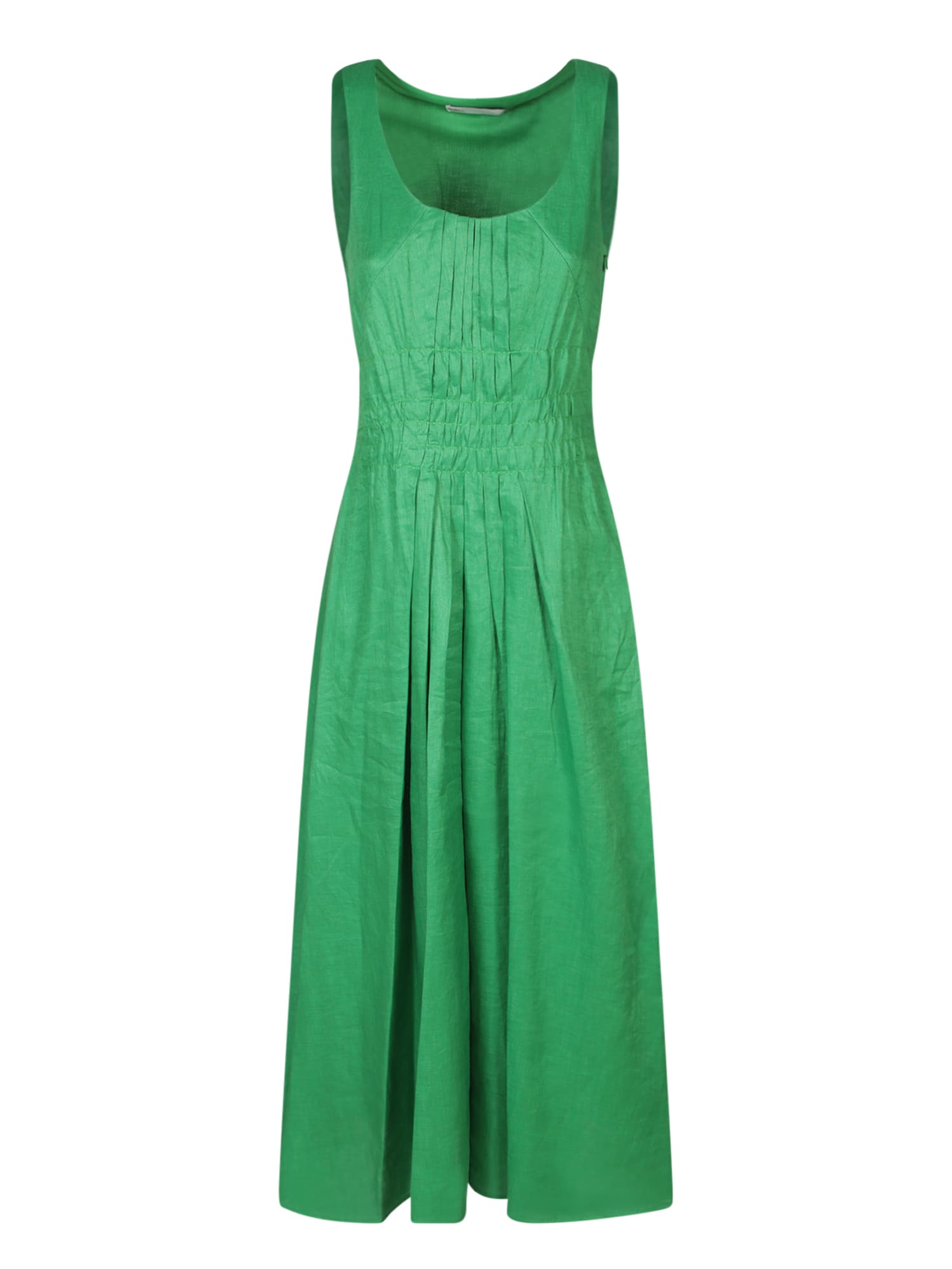 Shop Tory Burch Long Green Dress