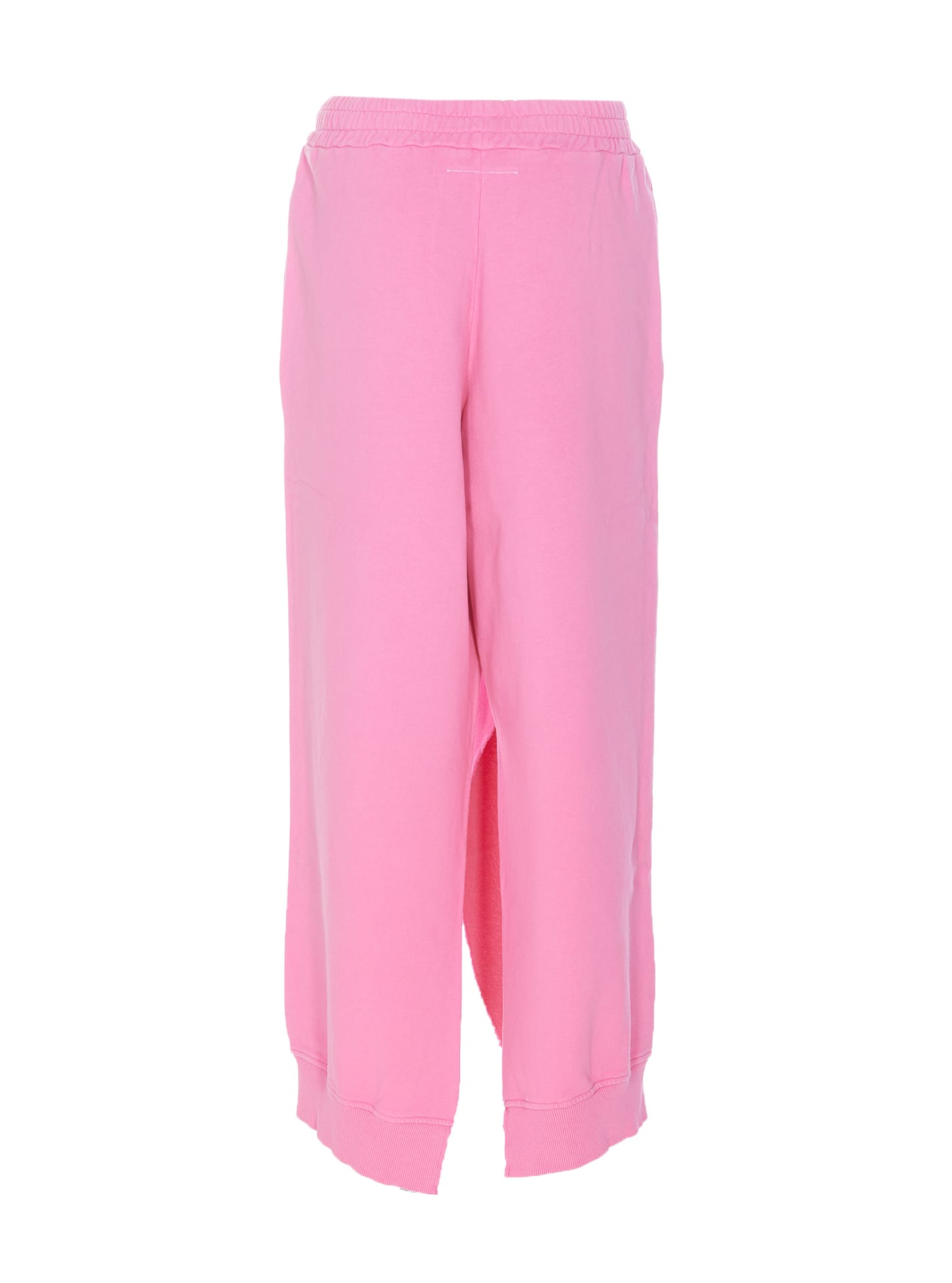 Shop Mm6 Maison Margiela Trackpants In Pink