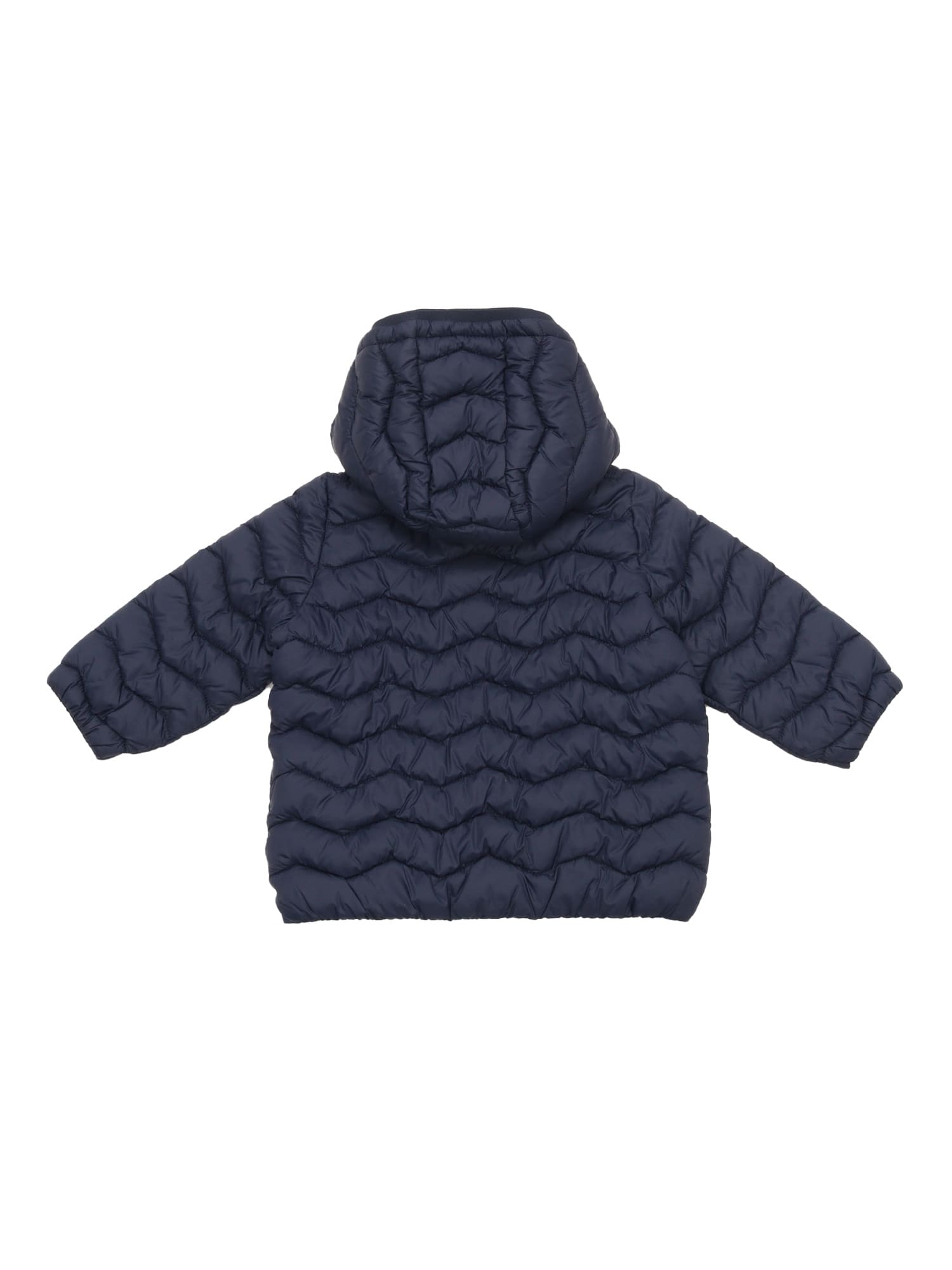 K-WAY BLUE QUILTED WARM JACKET