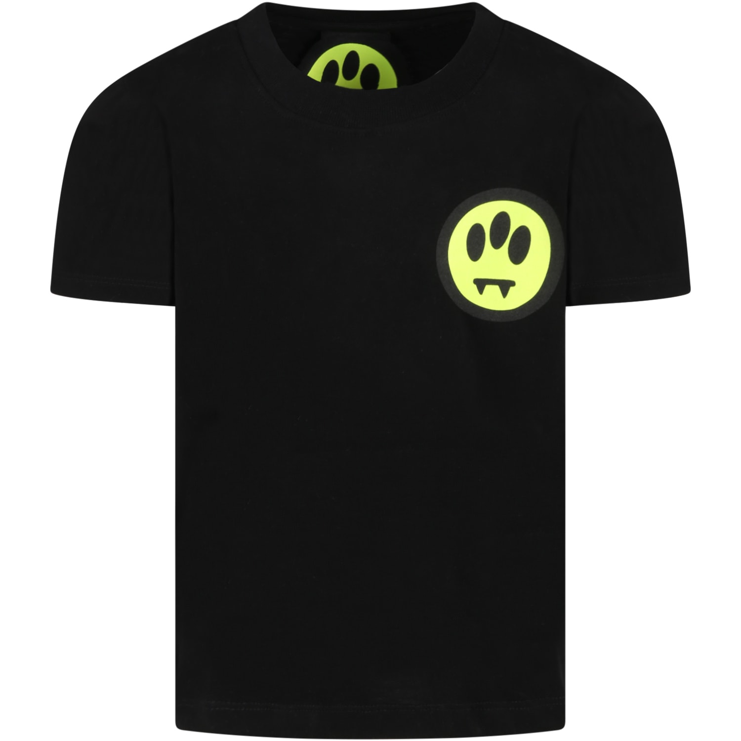 Barrow Black T-shirt For Kids With Black Logo