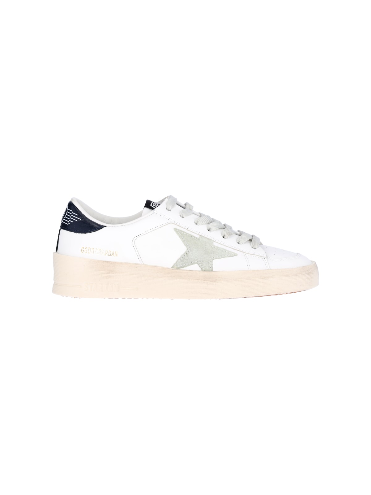 Shop Golden Goose Stardan Sneakers In White