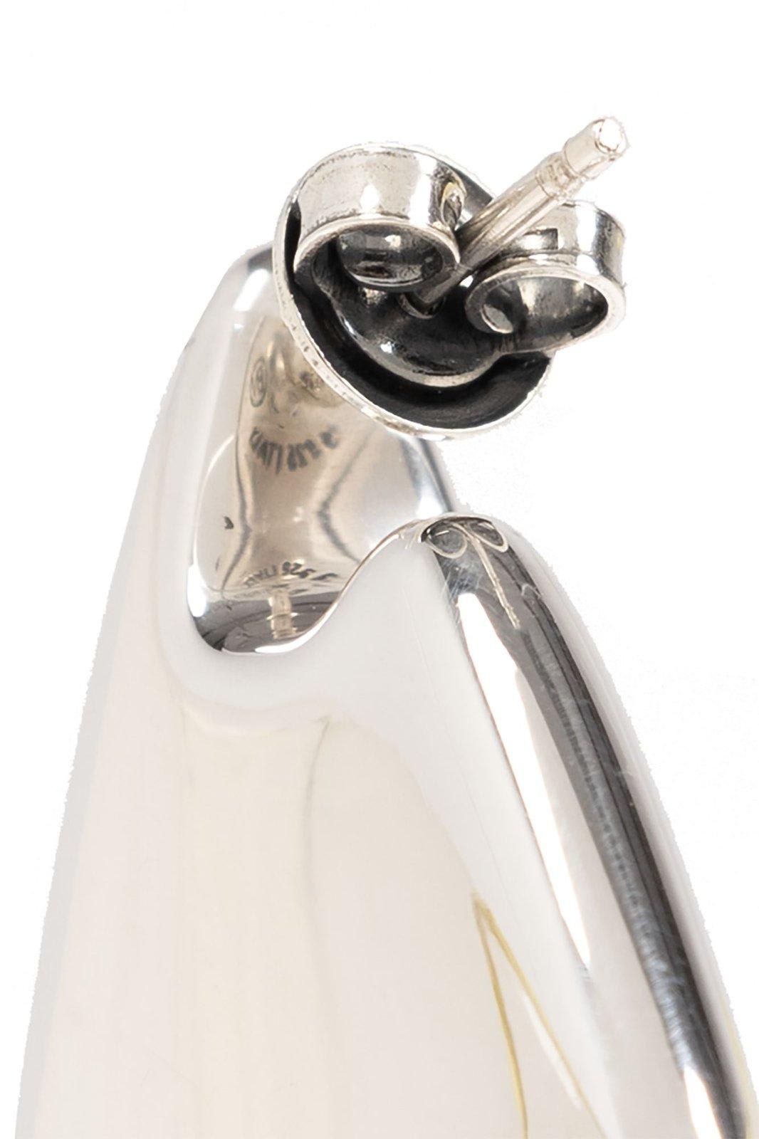 Bottega Veneta Earrings In Silver