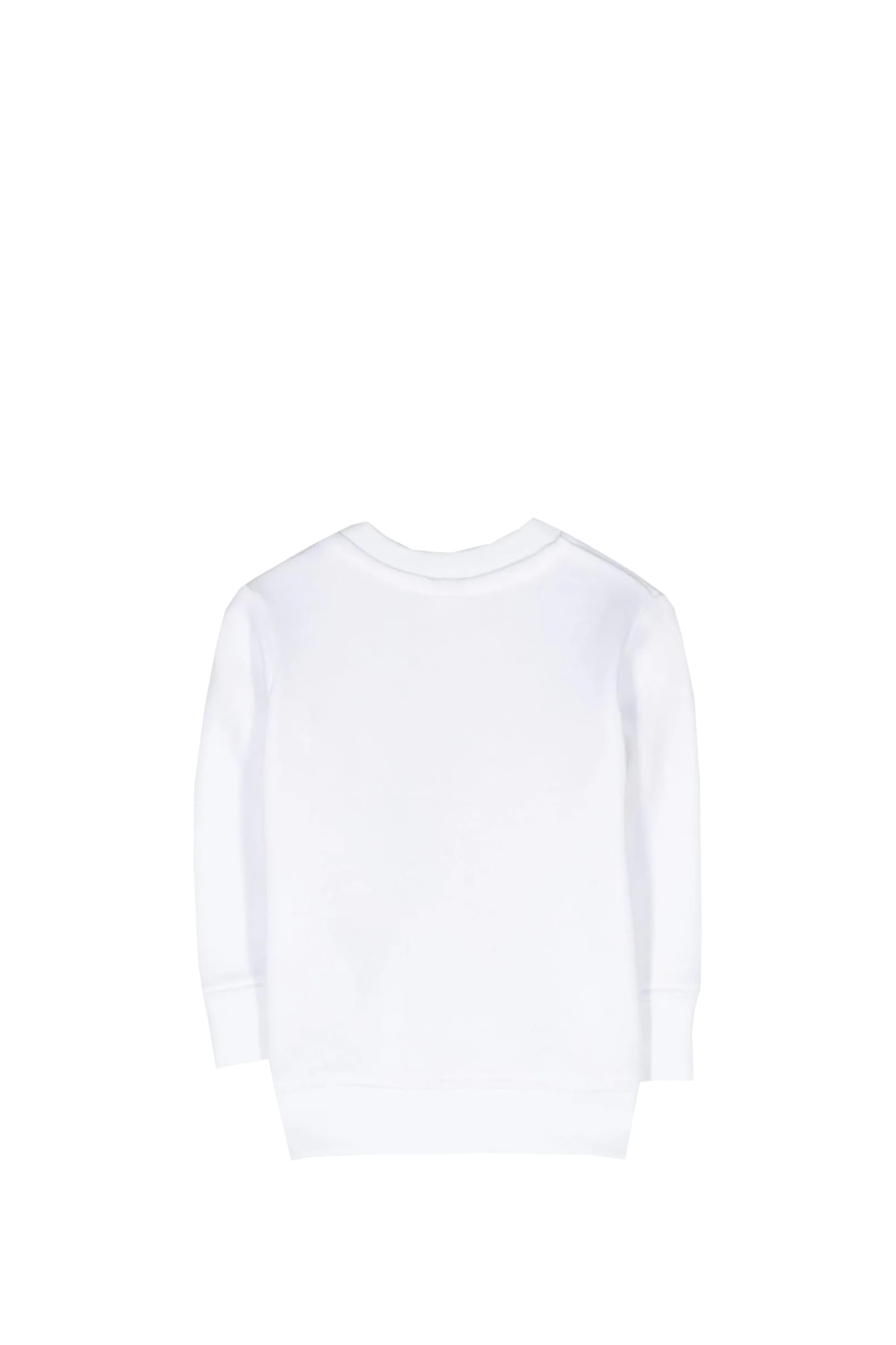 Shop Stella Mccartney Cotton Sweatshirt In White