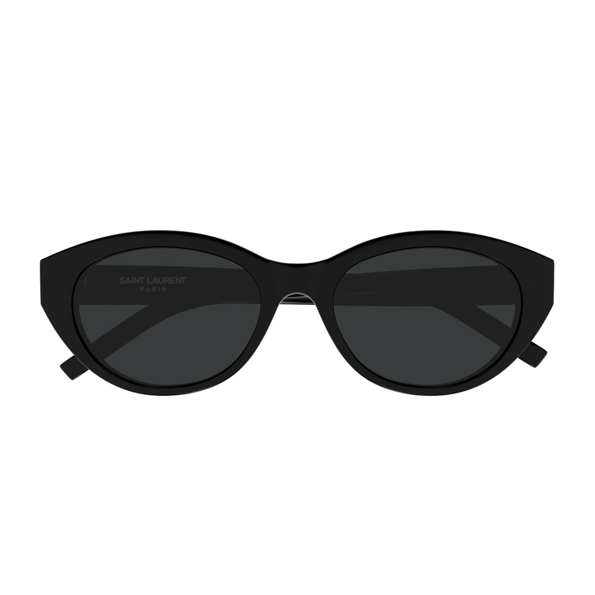 Saint Laurent Sl M148 Linea Monogram 001 Black Sunglasses In Black