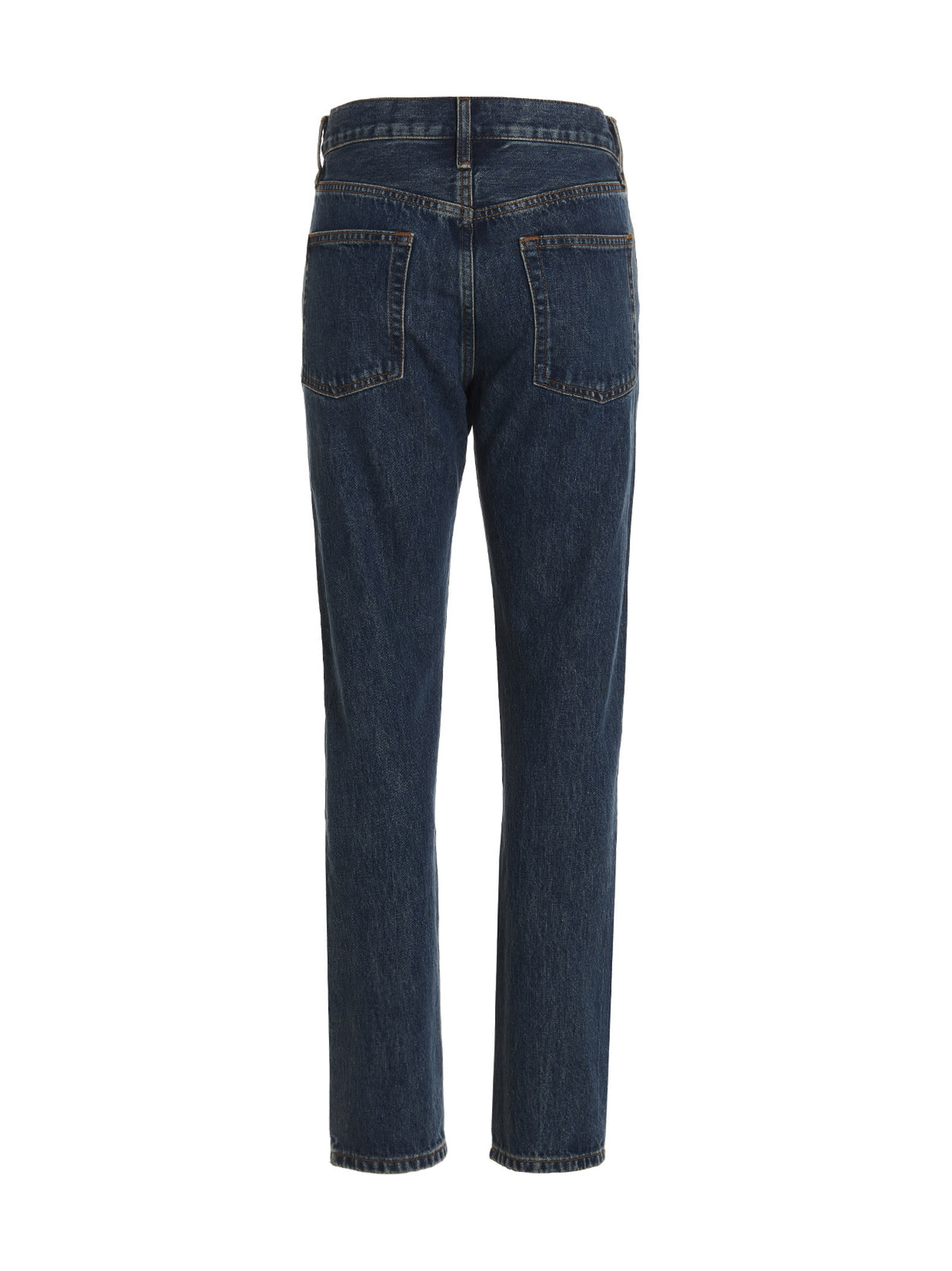 Shop Wardrobe.nyc Jeans Denim Jean In Blue