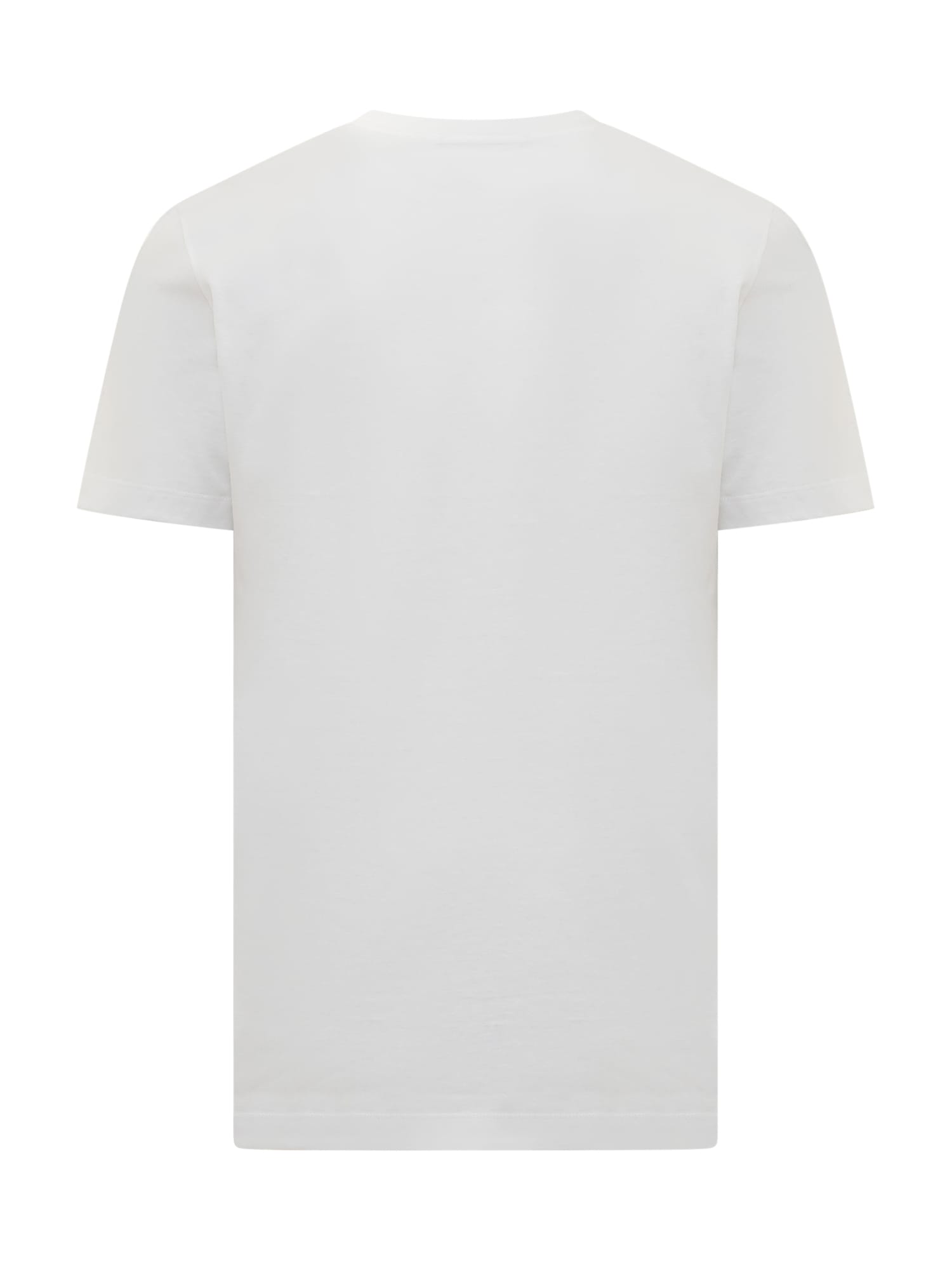 Shop Versace Medusa T-shirt In Bianco