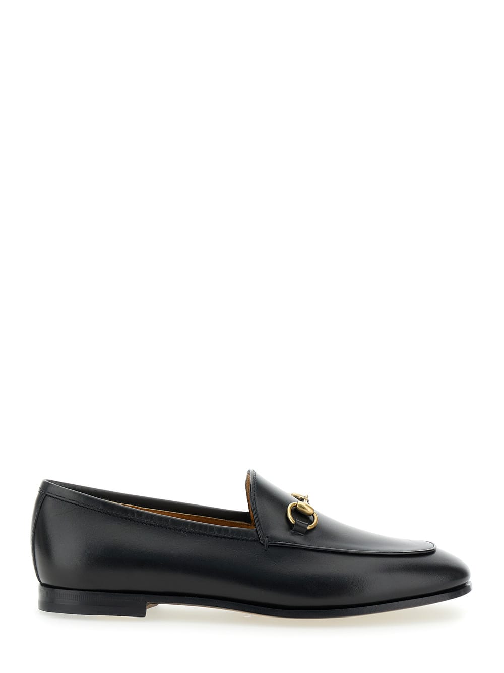 GUCCI JORDAAN LEATHER LOAFER