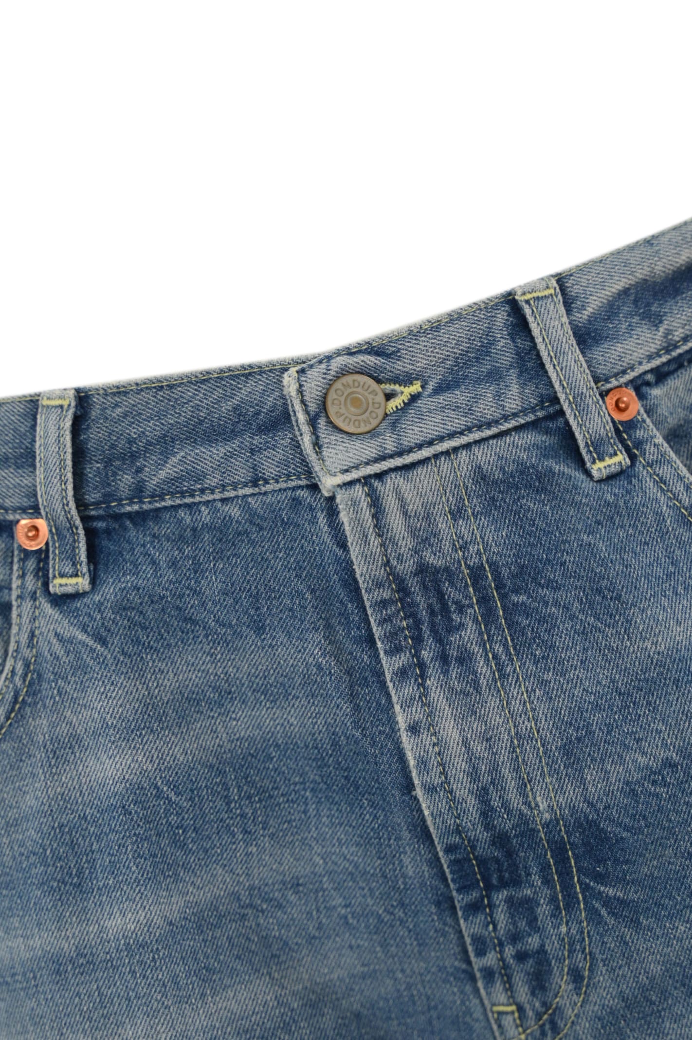 DONDUP FRANCINE WIDE LEG JEANS IN DENIM 