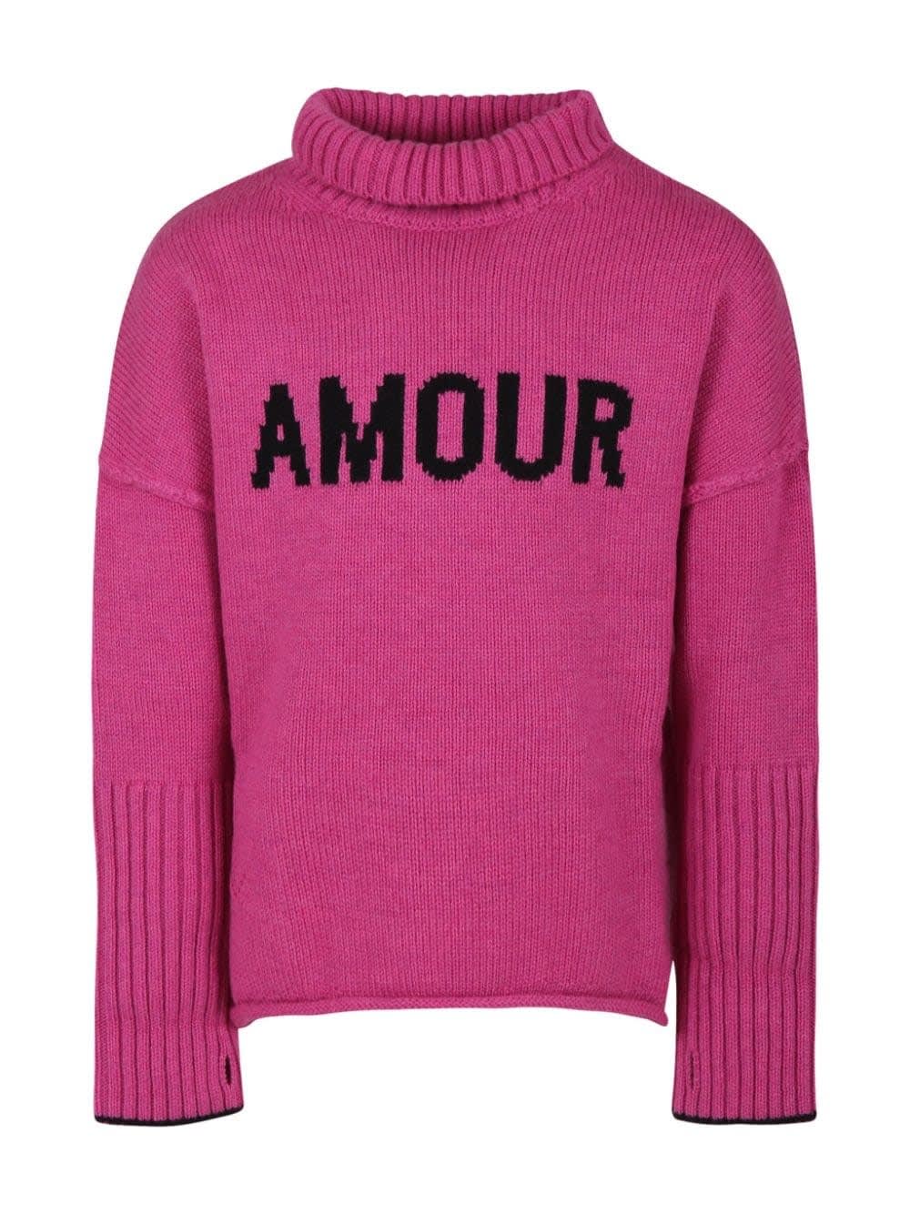 Zadig &amp; Voltaire Kids' Pull Con Stampa In Pink