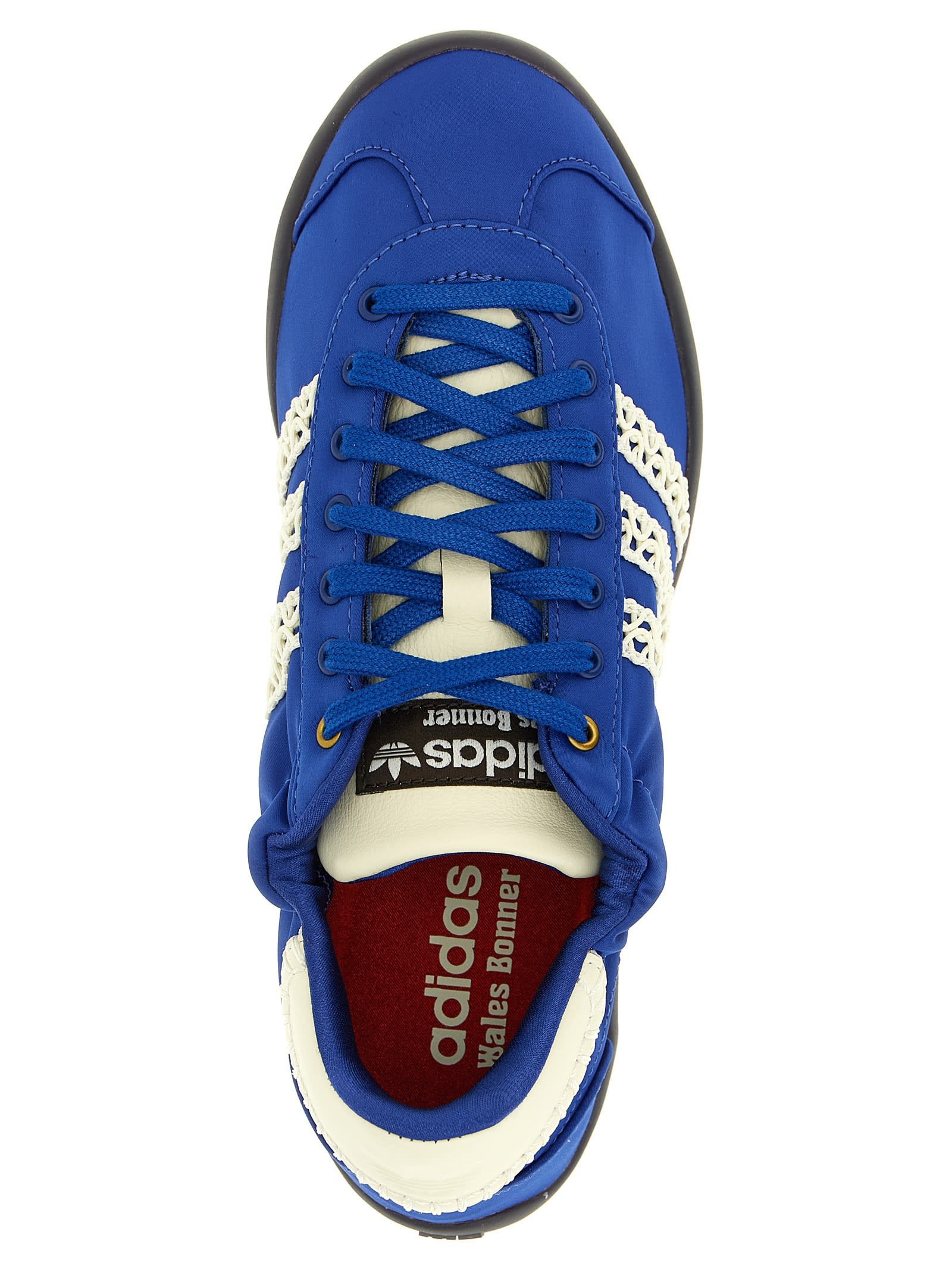 Adidas Originals Karintha Lo Satin Sneakers Adidas By Walesbonner In Blue