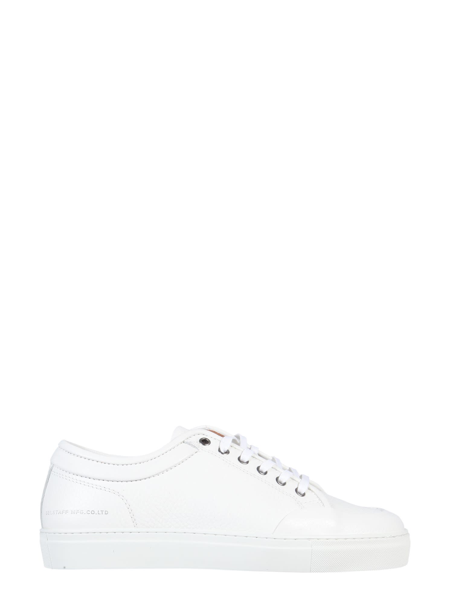 Belstaff Rally Leather Low Top Sneaker In Off White | ModeSens