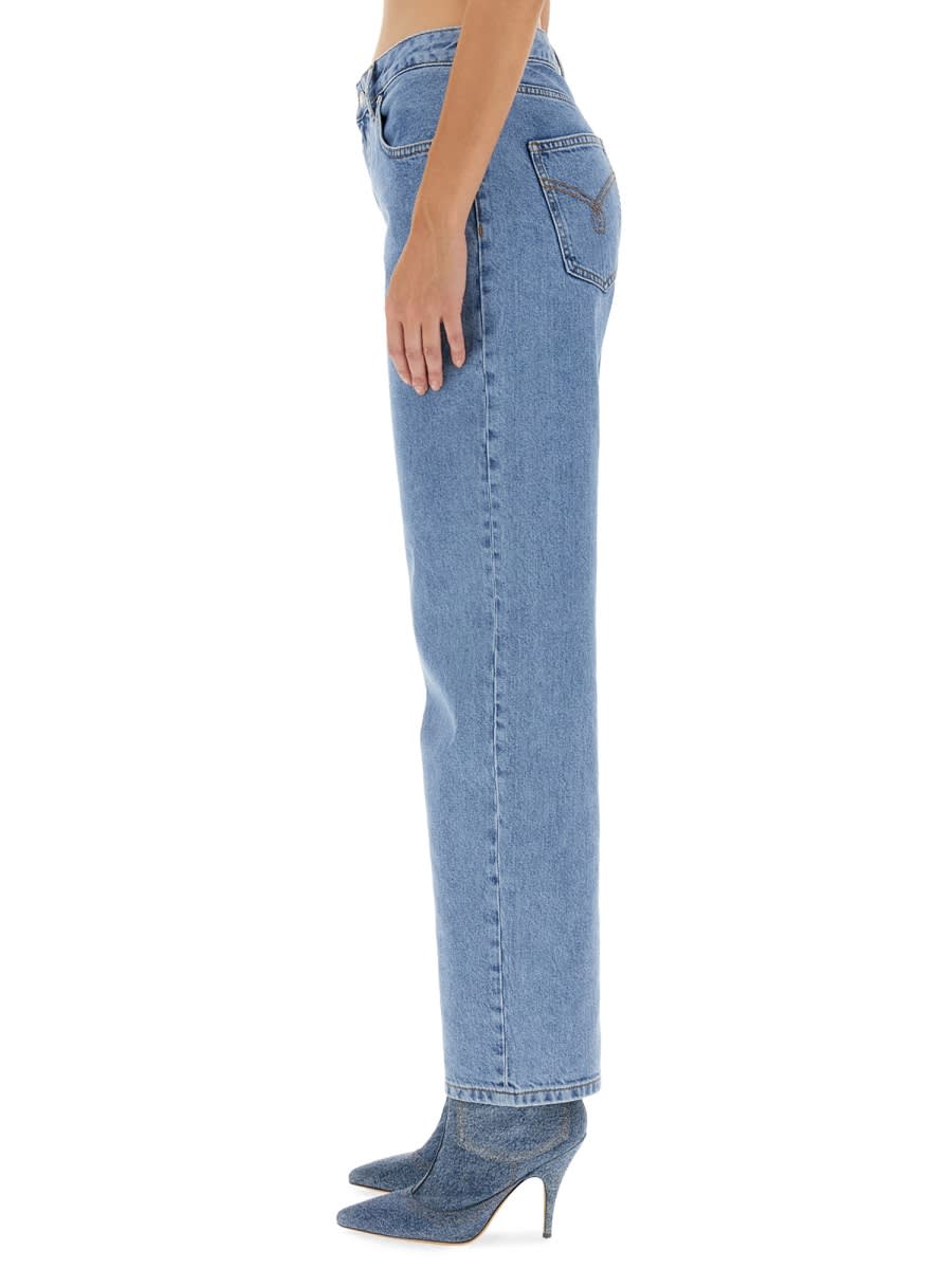 Moschino Jeans Five Pocket Jeans In Blue